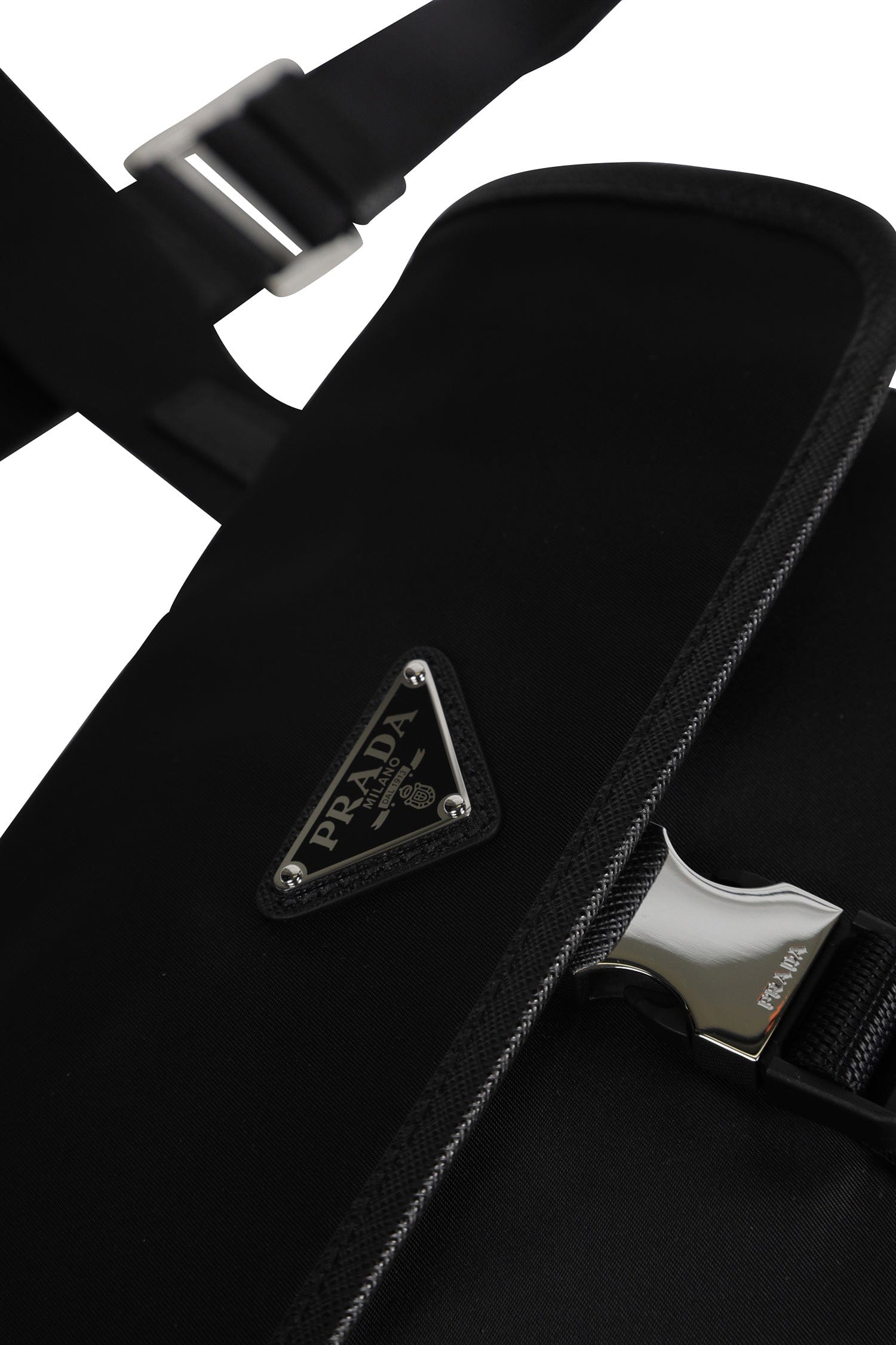 Prada Re-Nylon And Saffiano Leather Shoulder Bag