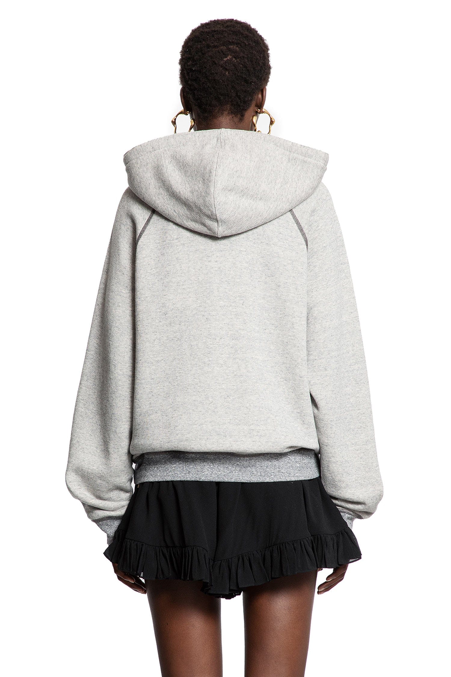 Chloe Oversized Logo Hoodie Sweatshirt