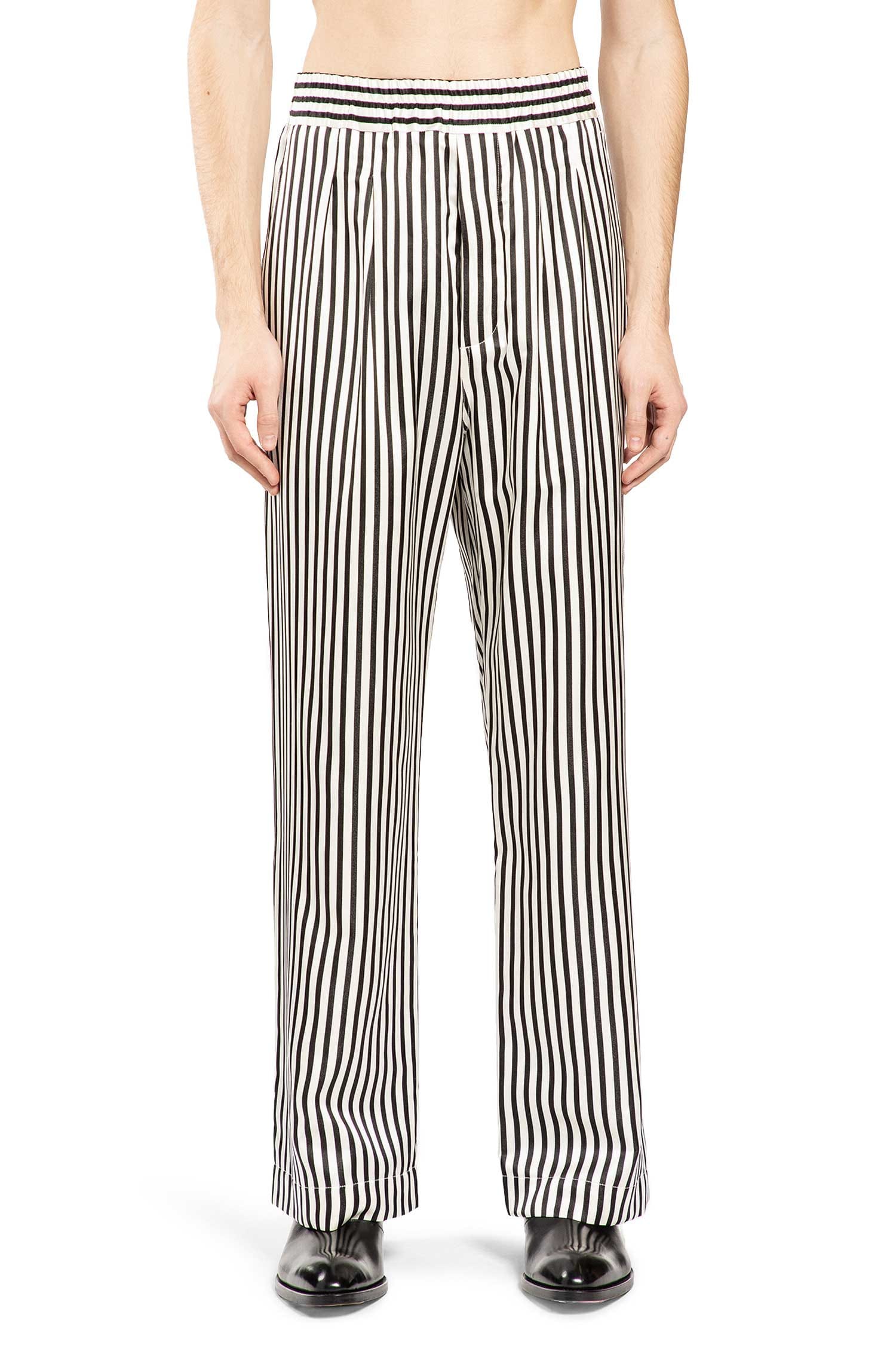 TOM FORD Fluid Silk Stripe Lounge Pants
