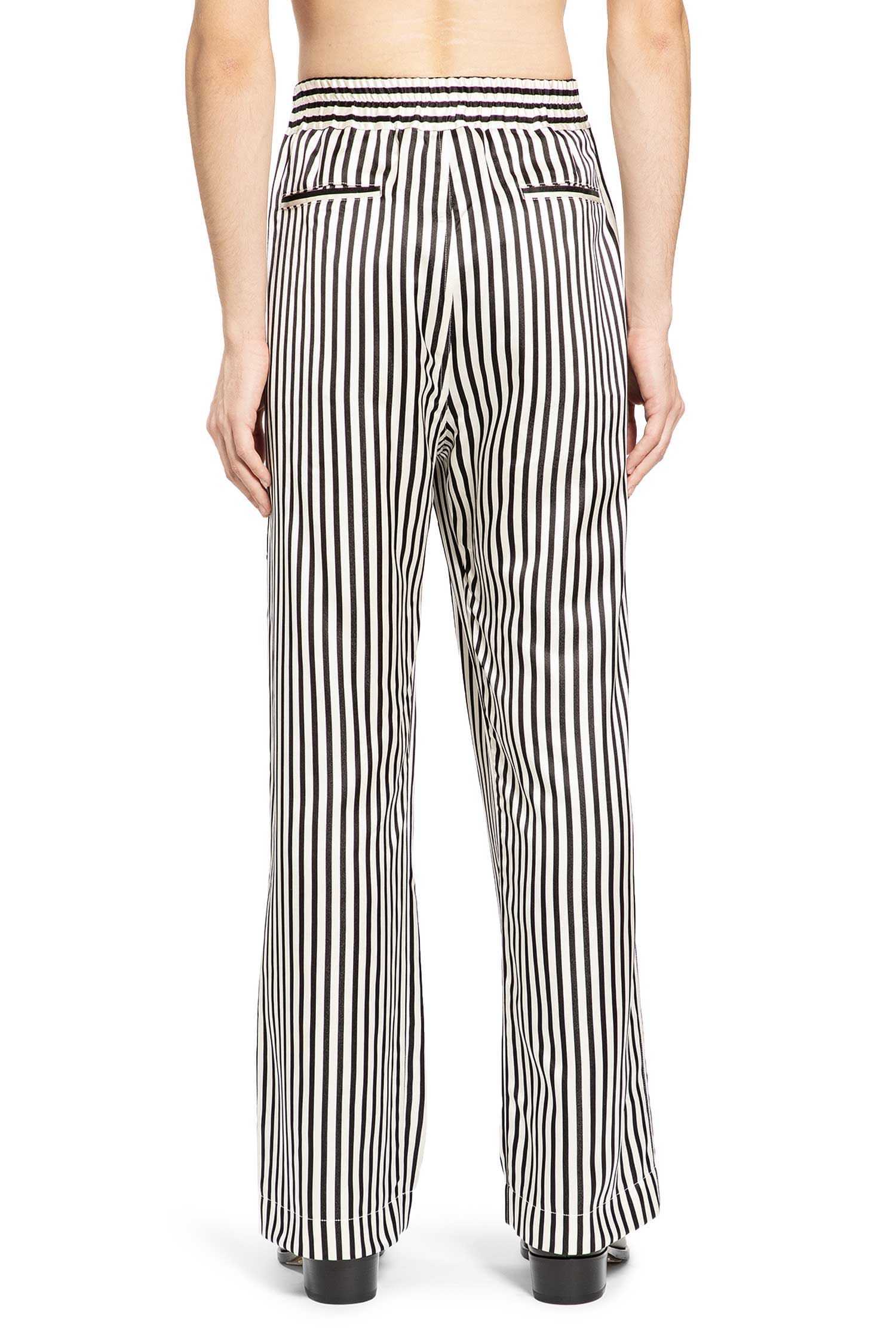 TOM FORD Fluid Silk Stripe Lounge Pants