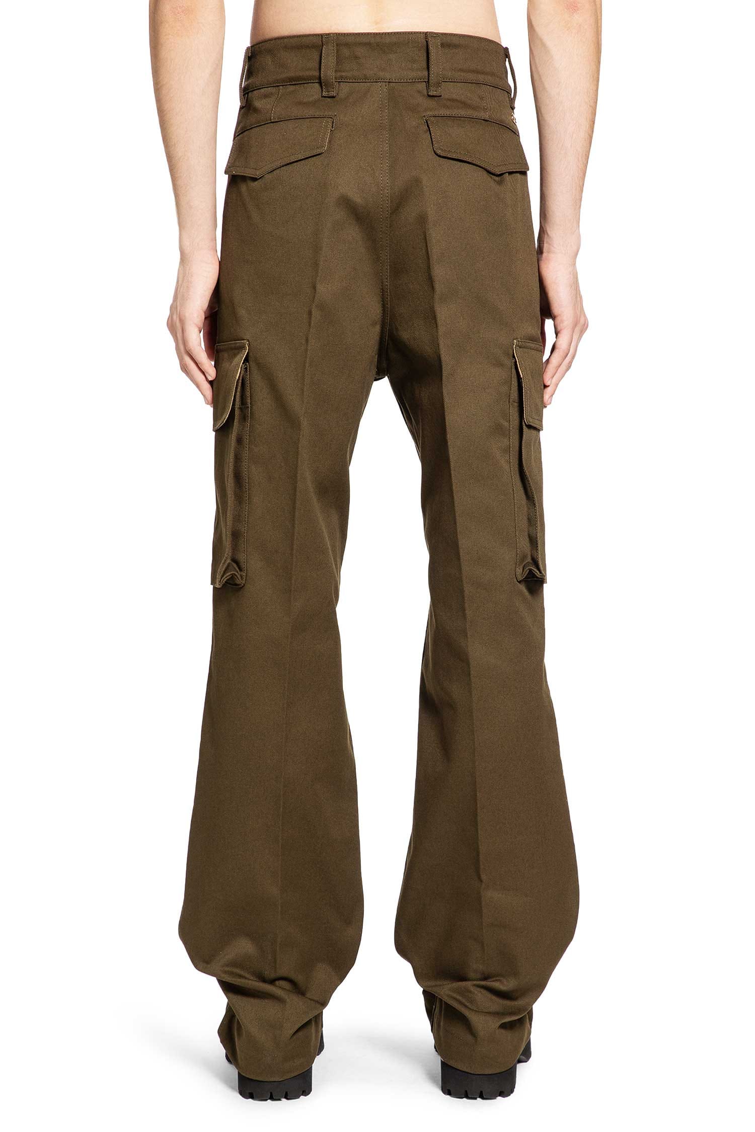 Valentino Cargo Pants in Cotton Gabardine