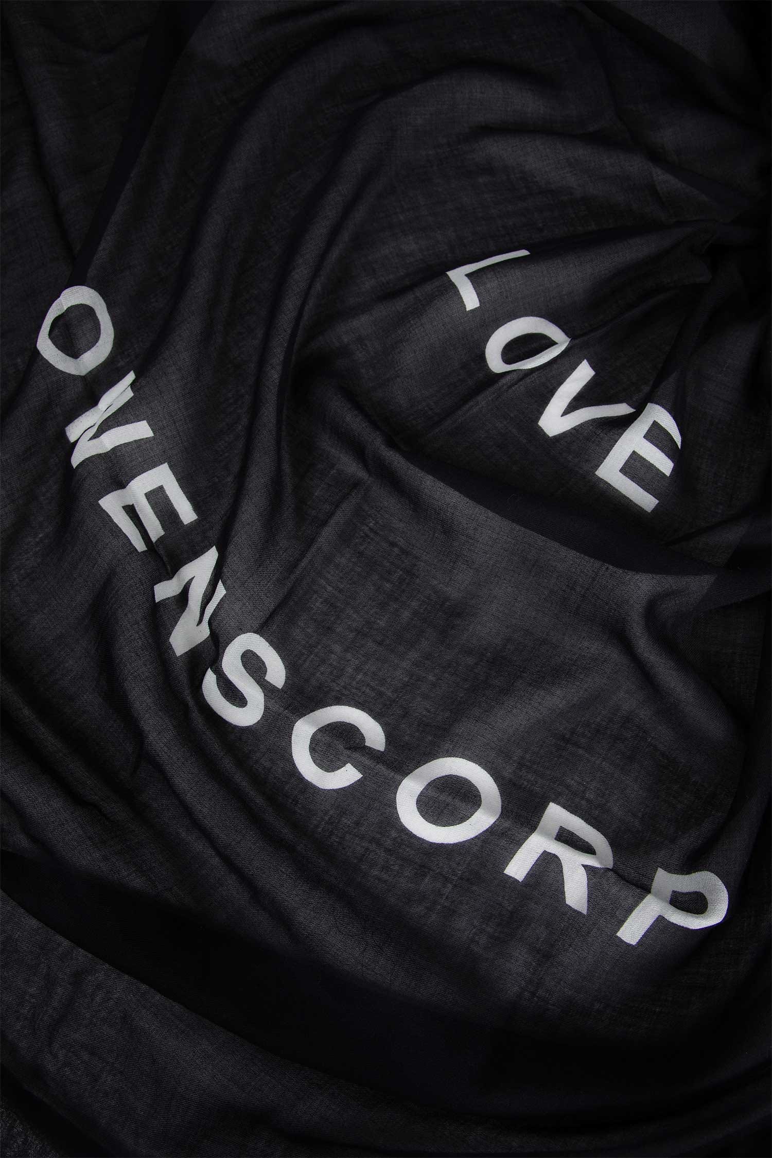 Rick Owens Temple Printed Scarf