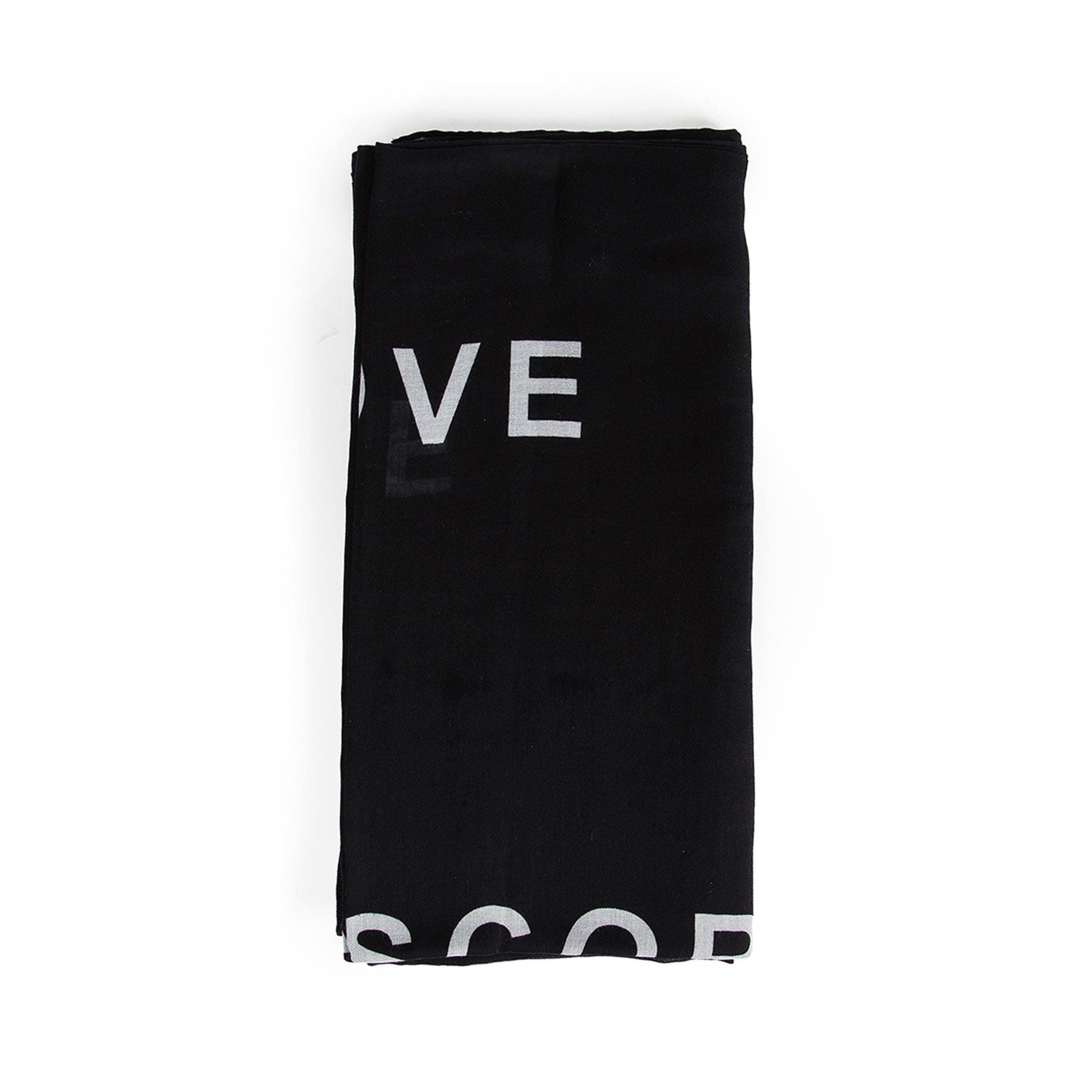 Rick Owens Temple Printed Scarf