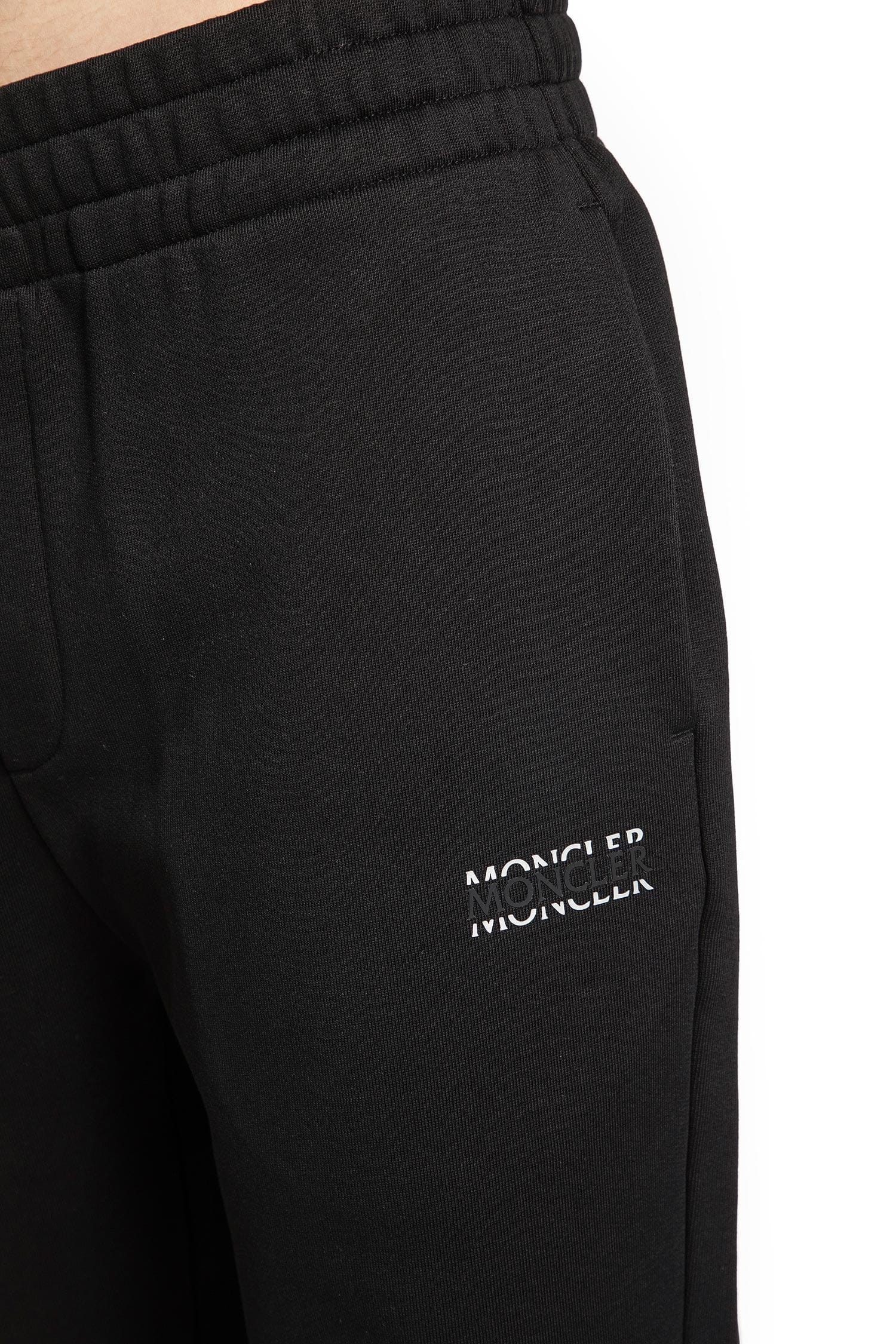 Moncler Logo Cotton Fleece Track Pants