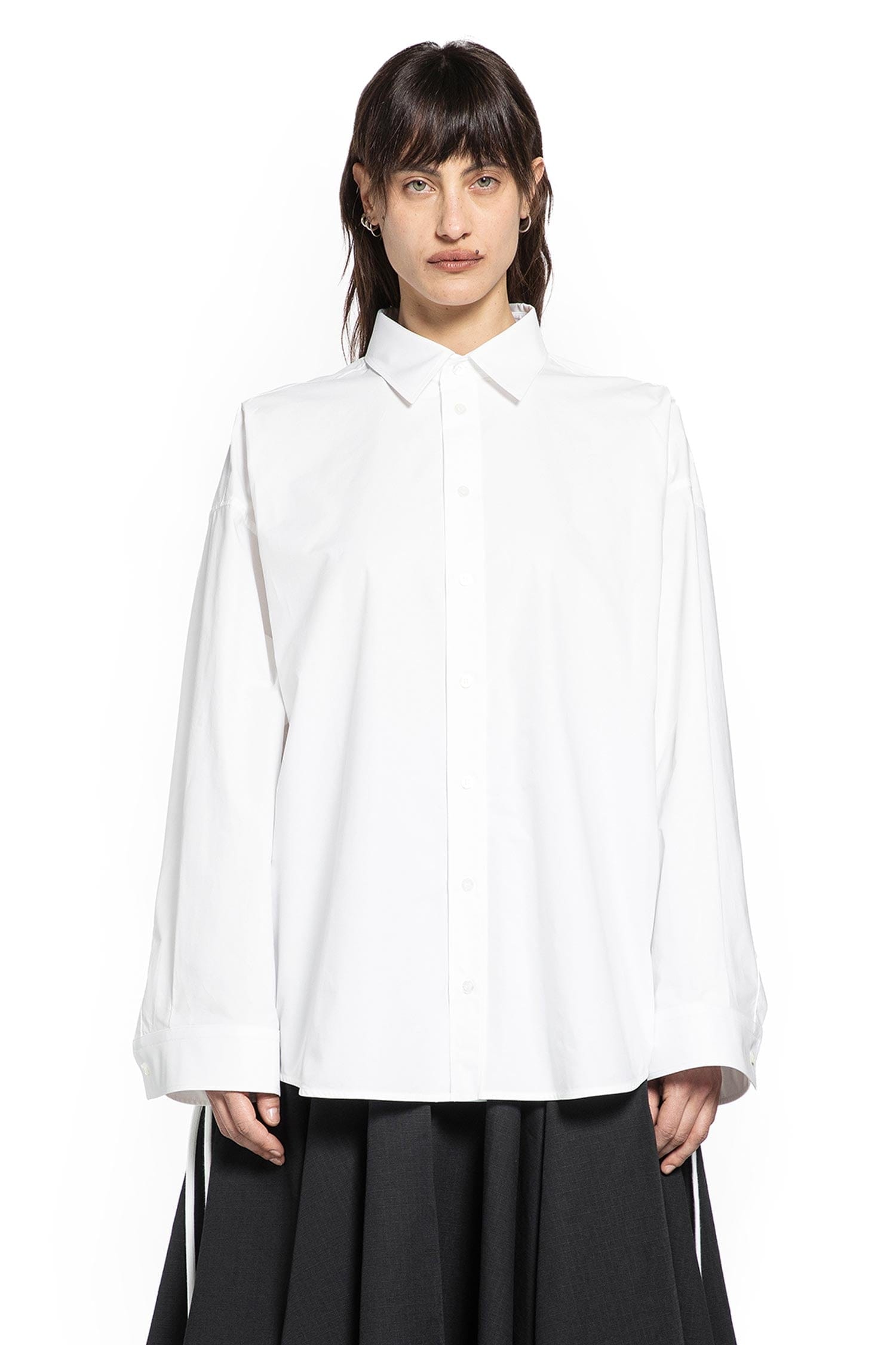 Balenciaga Lace-Up Shirt