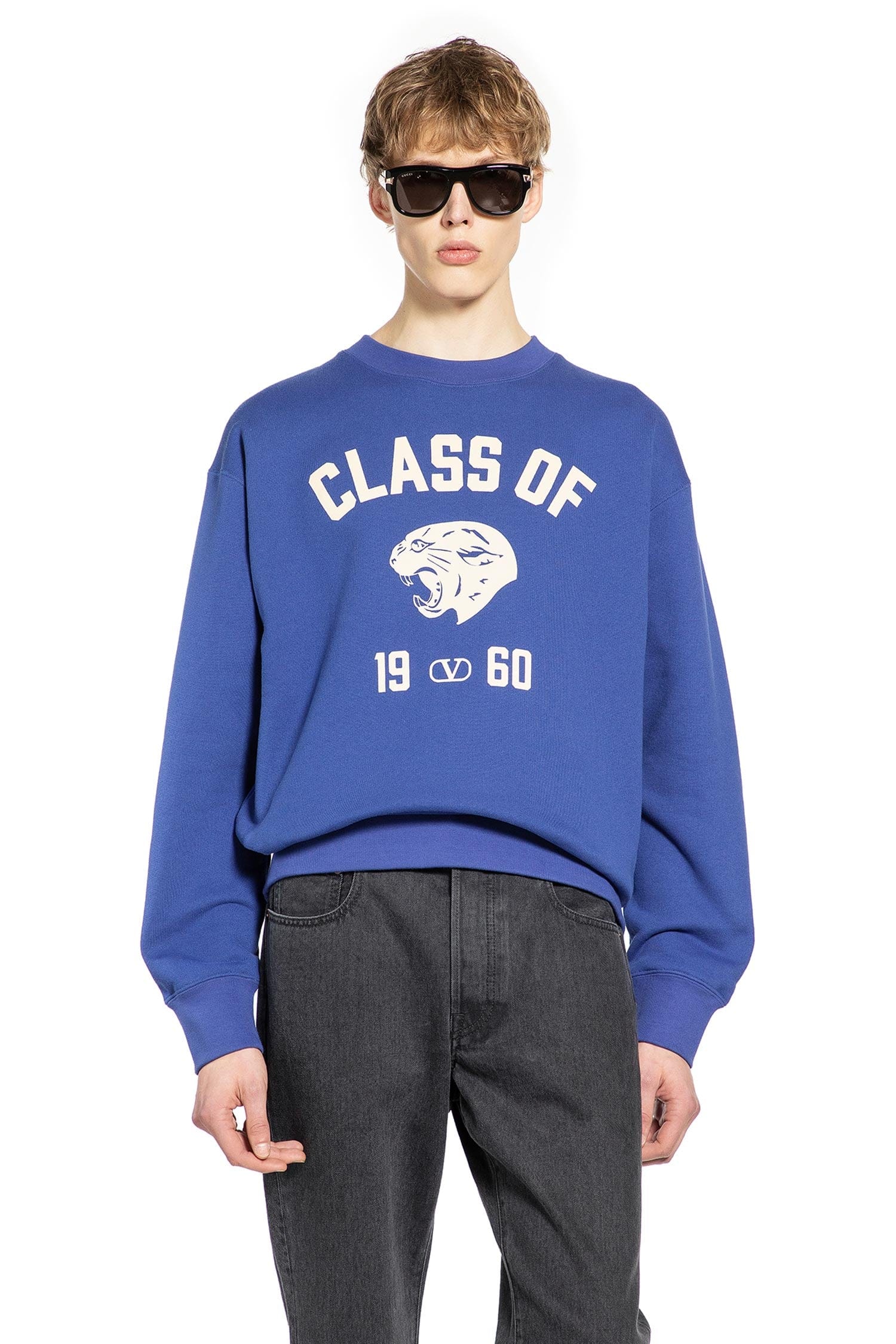 Valentino Panther Print Sweatshirt