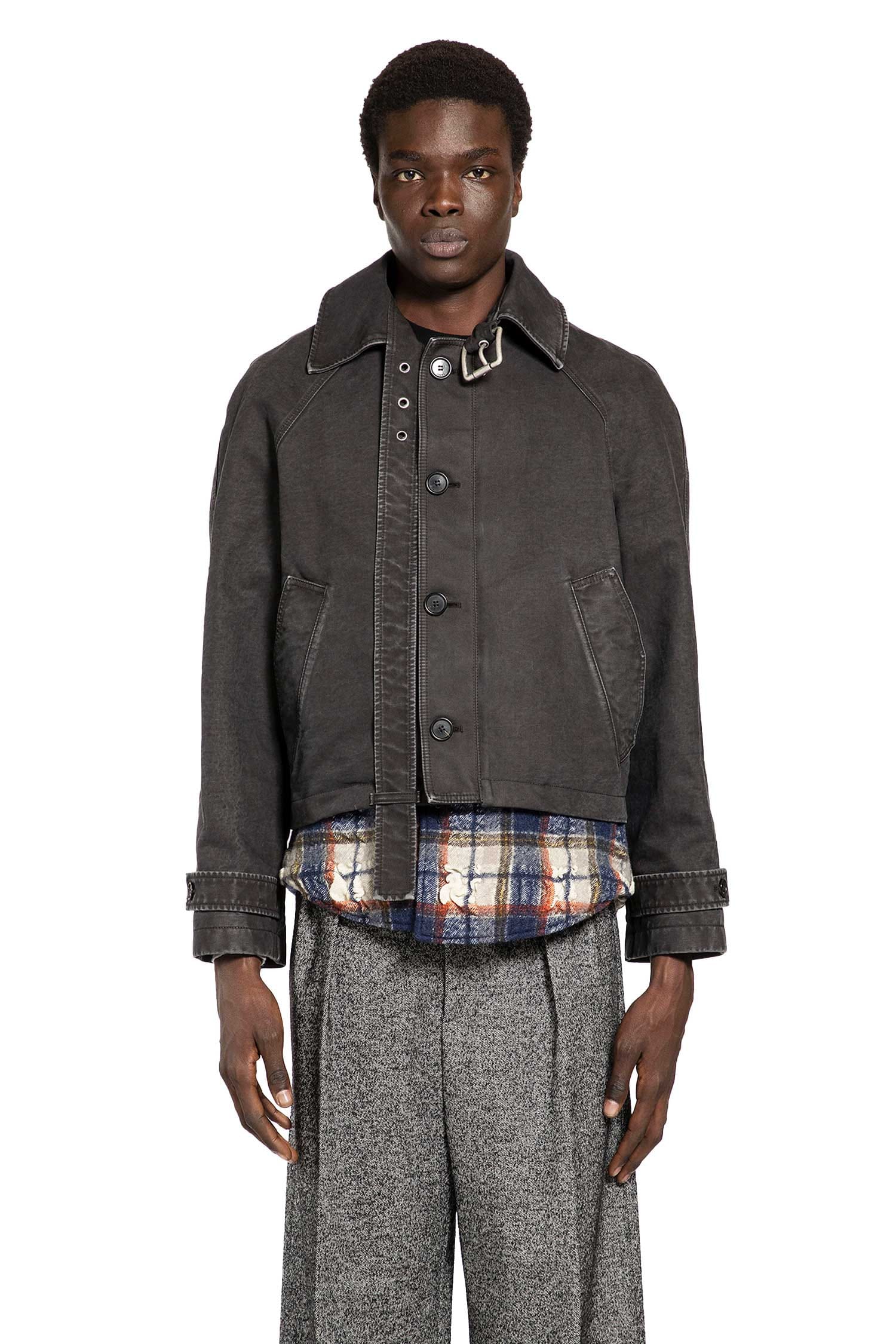 Loewe Belted Jacket in Cotton