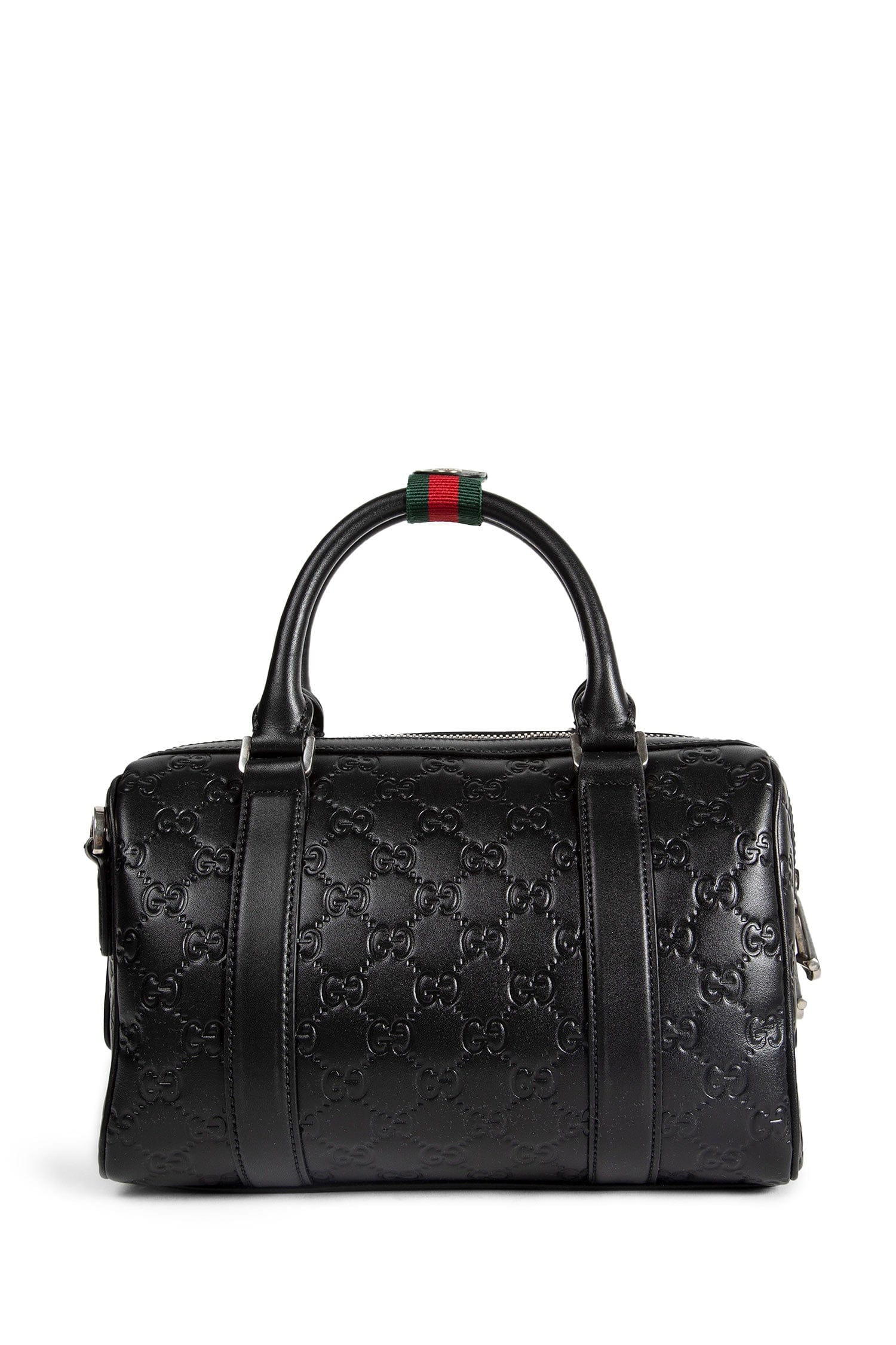Gucci GG Emblem Small Leather Duffle Bag