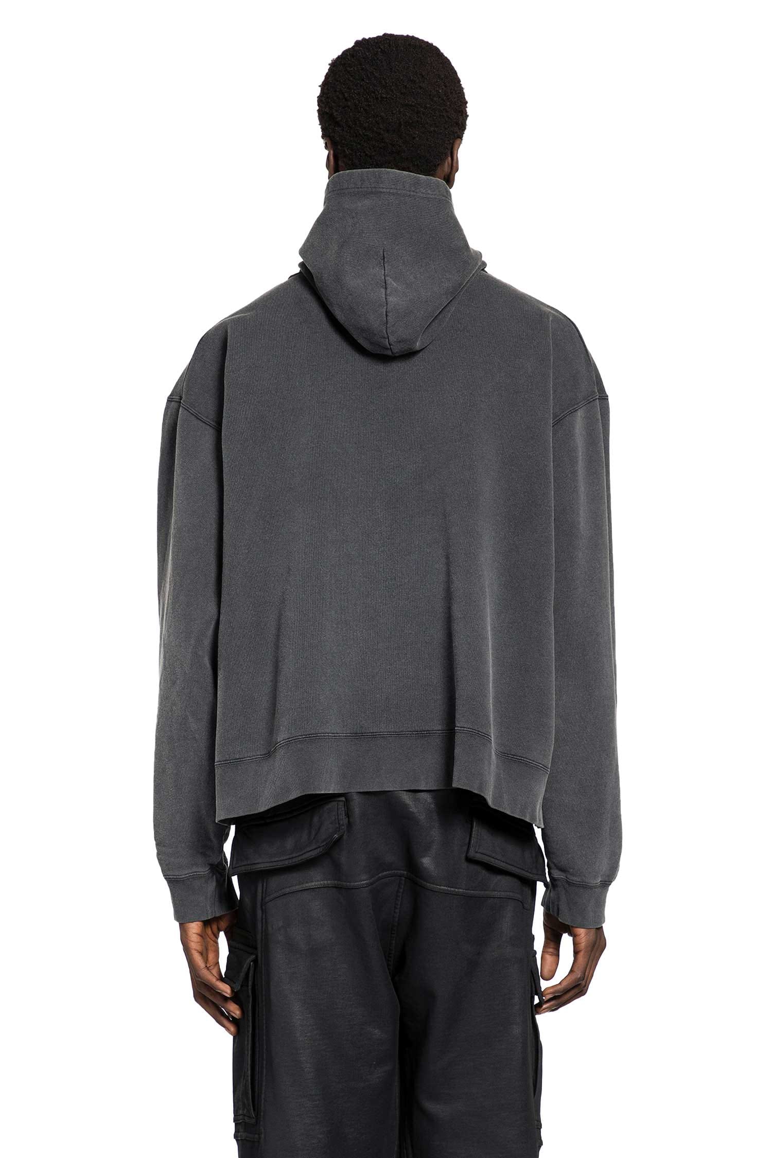Balenciaga Washed Crayon Loop Oversized Hoodie
