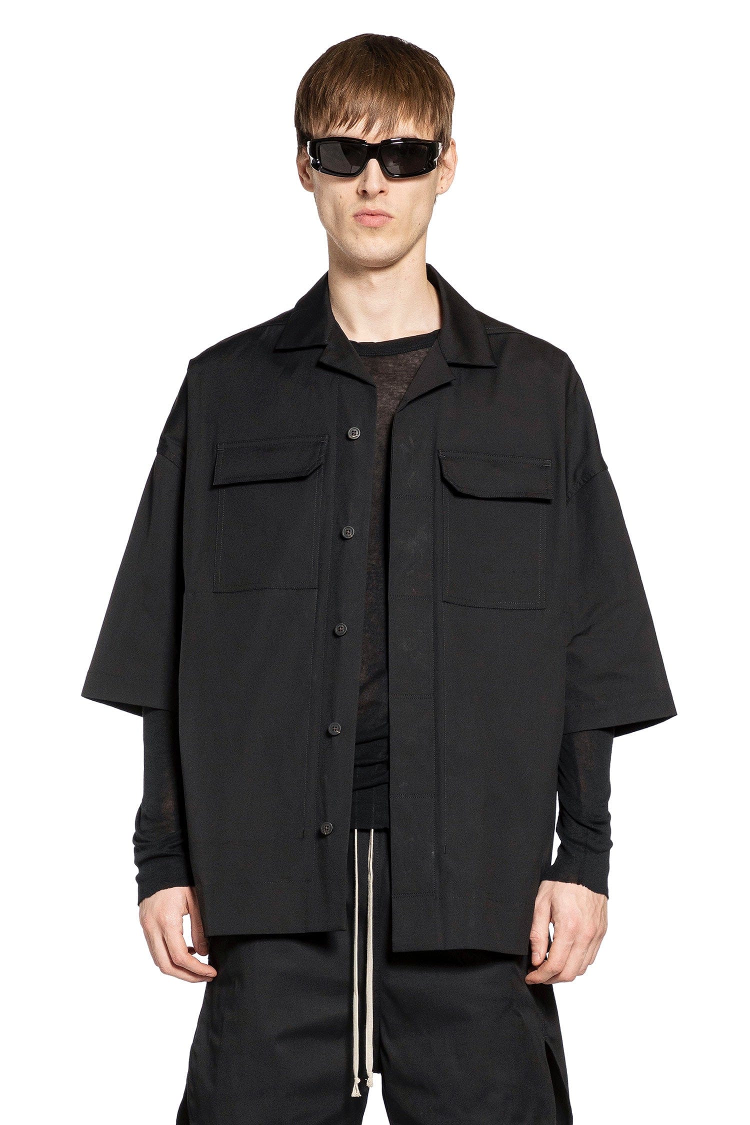 Rick Owens Oversized Buttoned Shirt