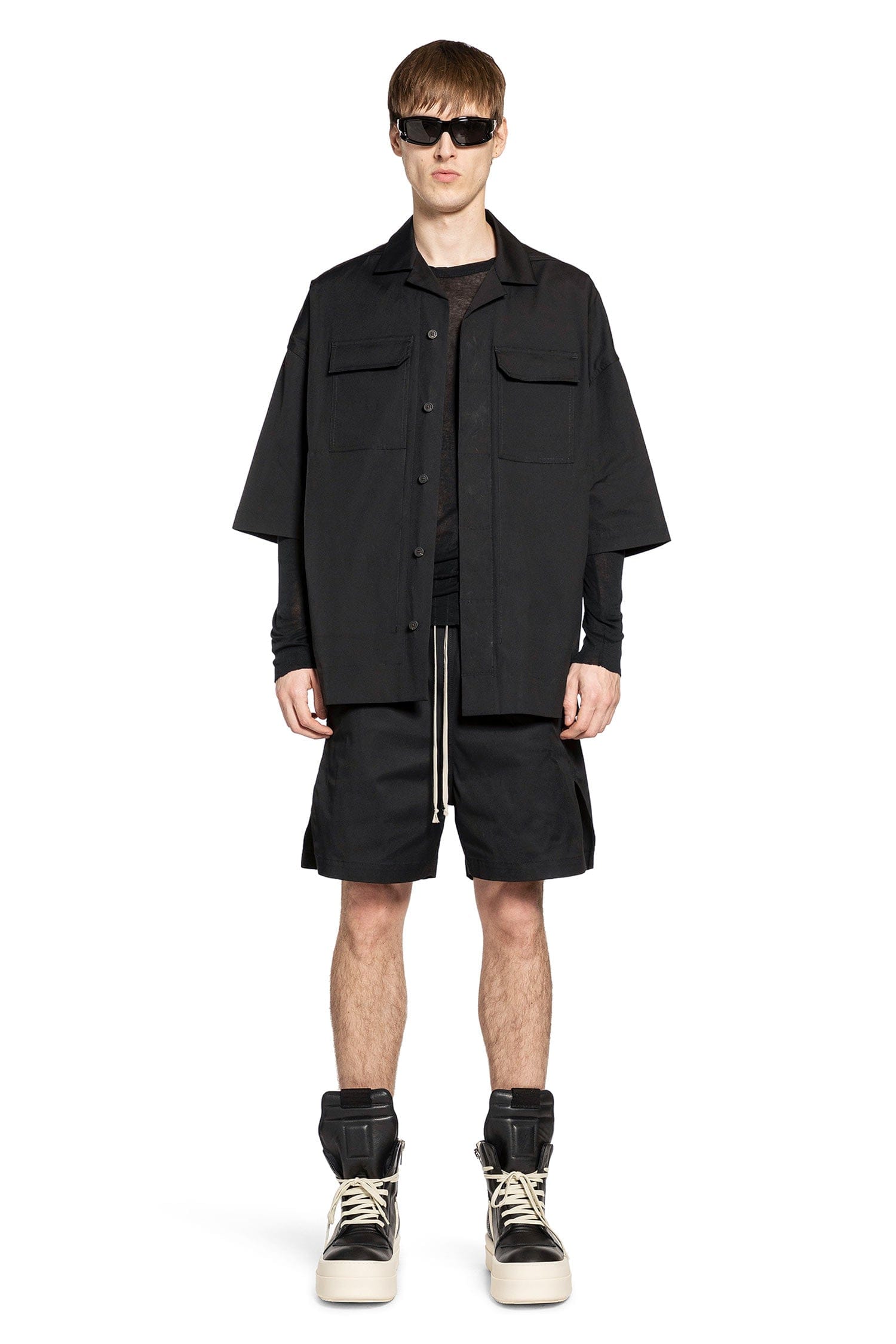Rick Owens Oversized Buttoned Shirt