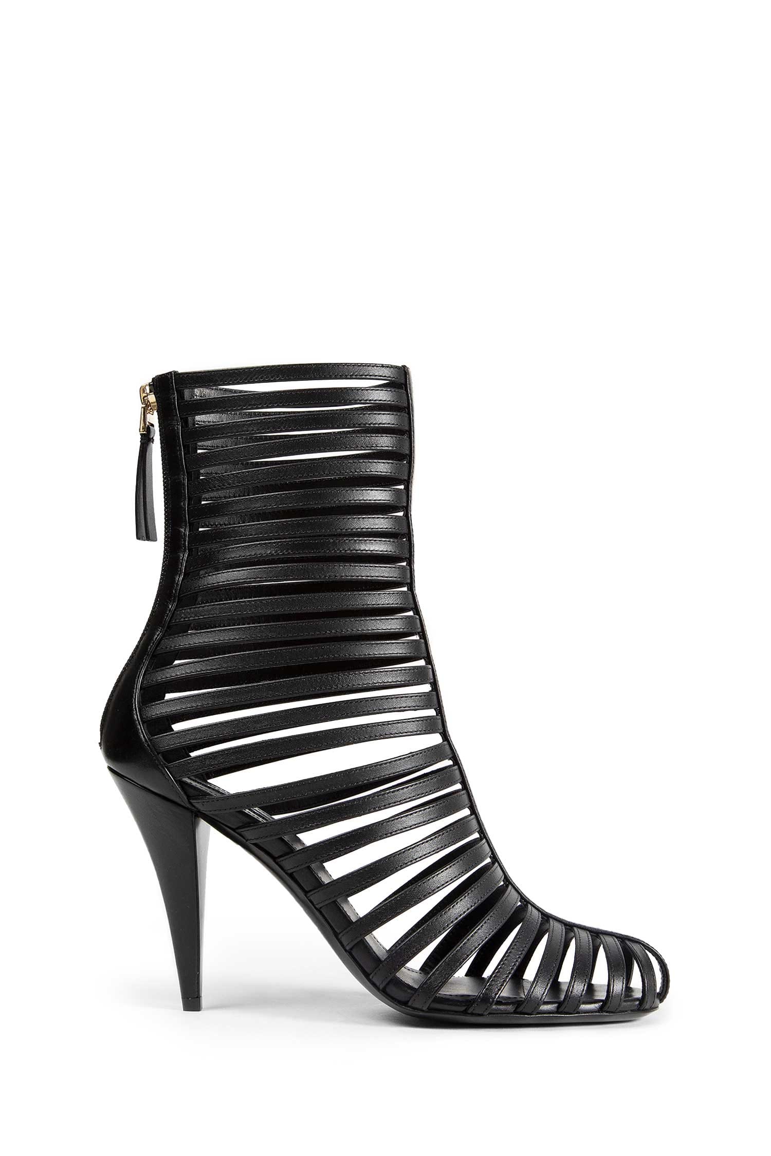 Givenchy Cage Leather Ankle Boots