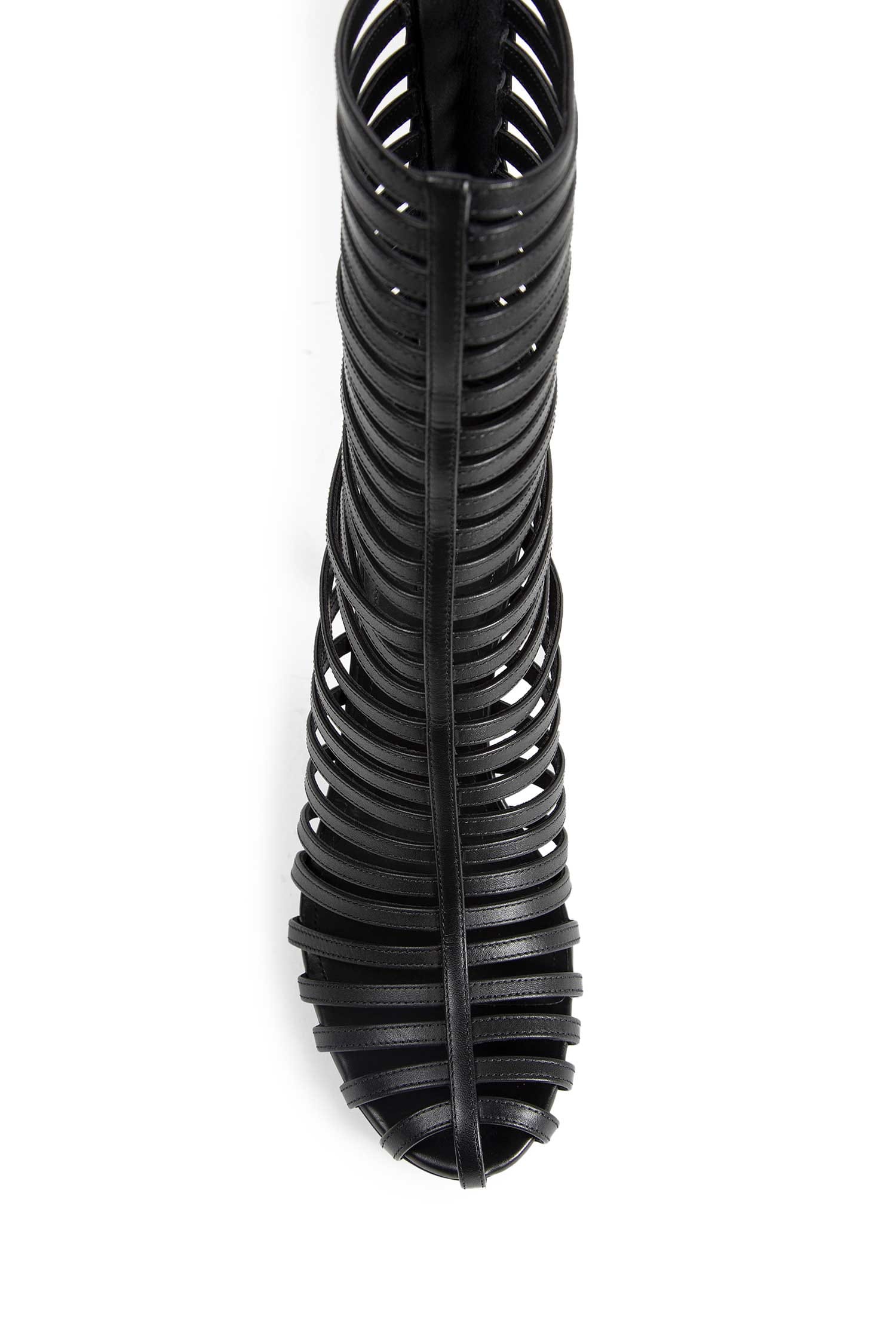 Givenchy Cage Leather Ankle Boots