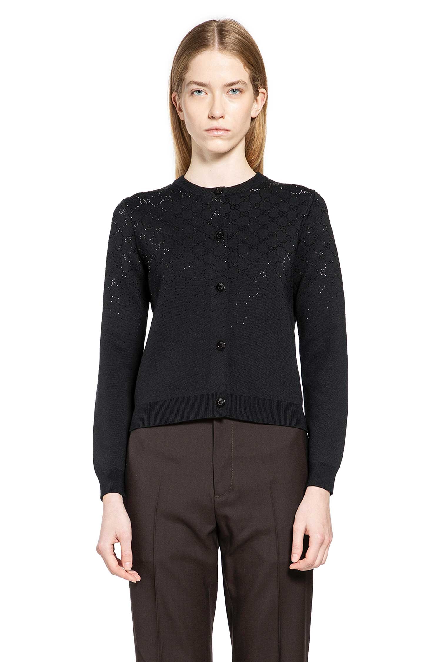 Gucci Gradient GG Crystal Cardigan