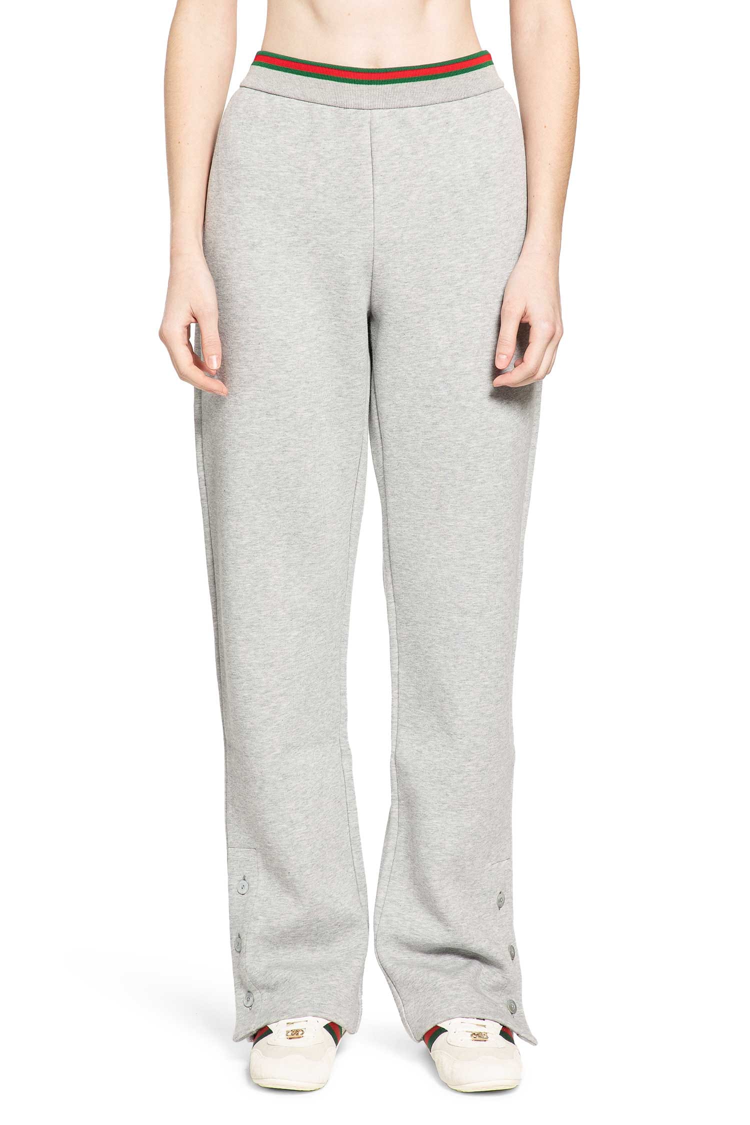 Gucci Cotton jersey leisure trousers with Web