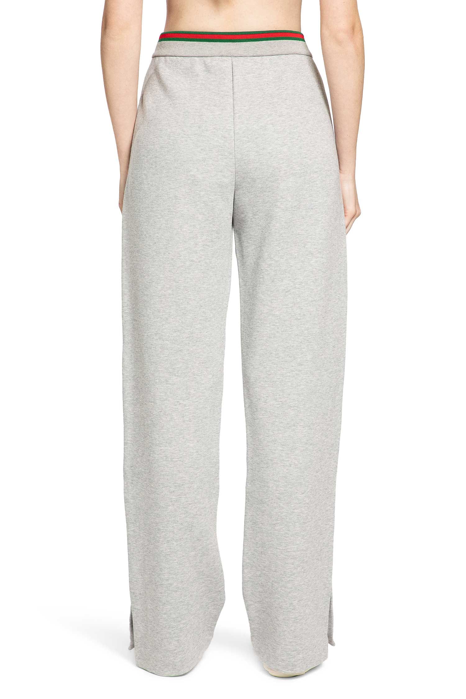 Gucci Cotton jersey leisure trousers with Web