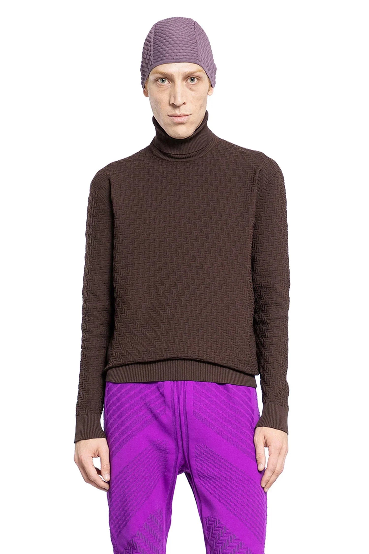 Prada Jacquard knit sweater