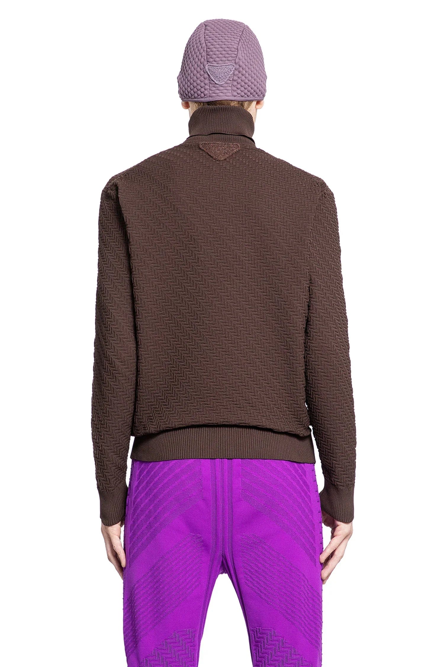 Prada Jacquard knit sweater