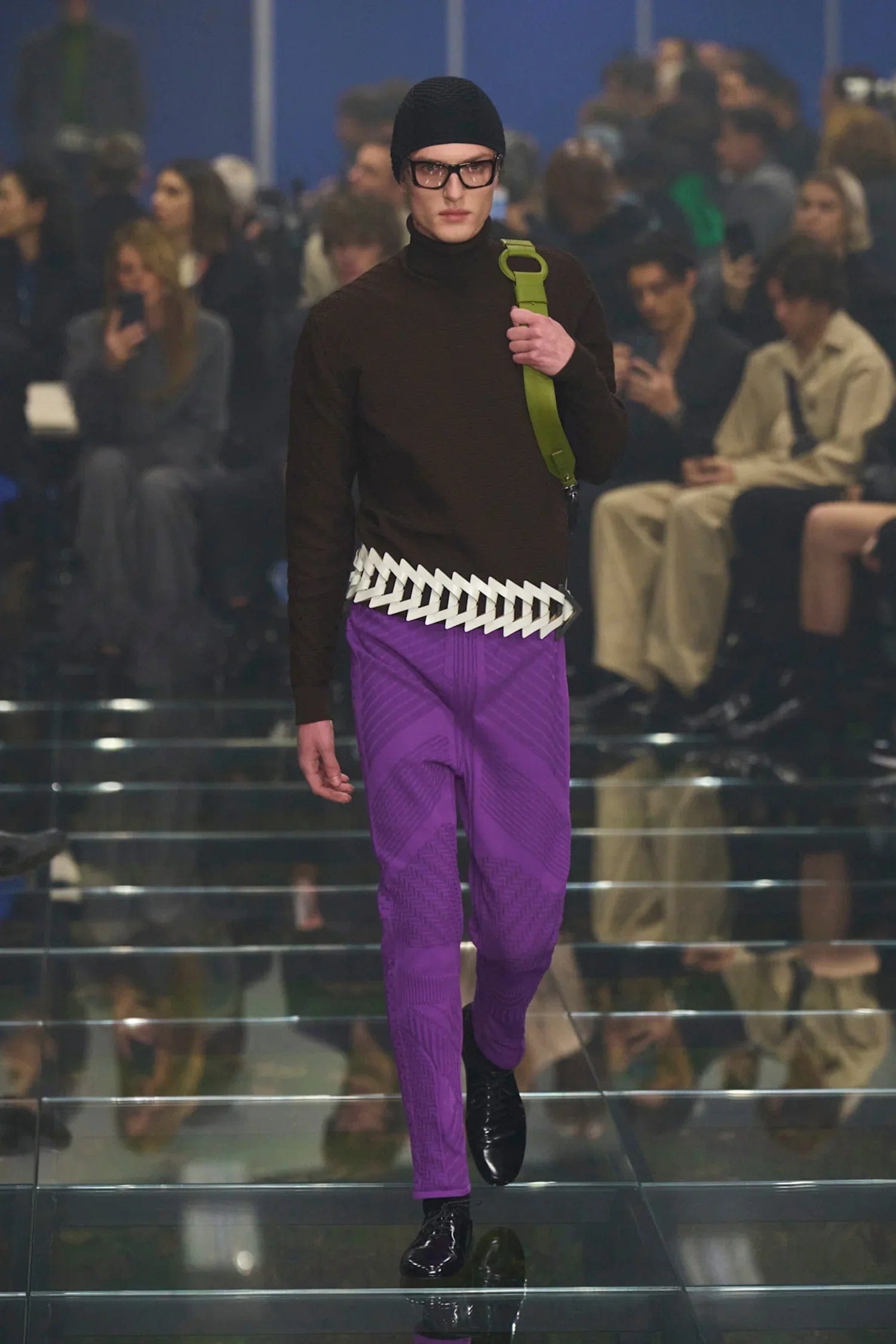 Prada Jacquard knit sweater