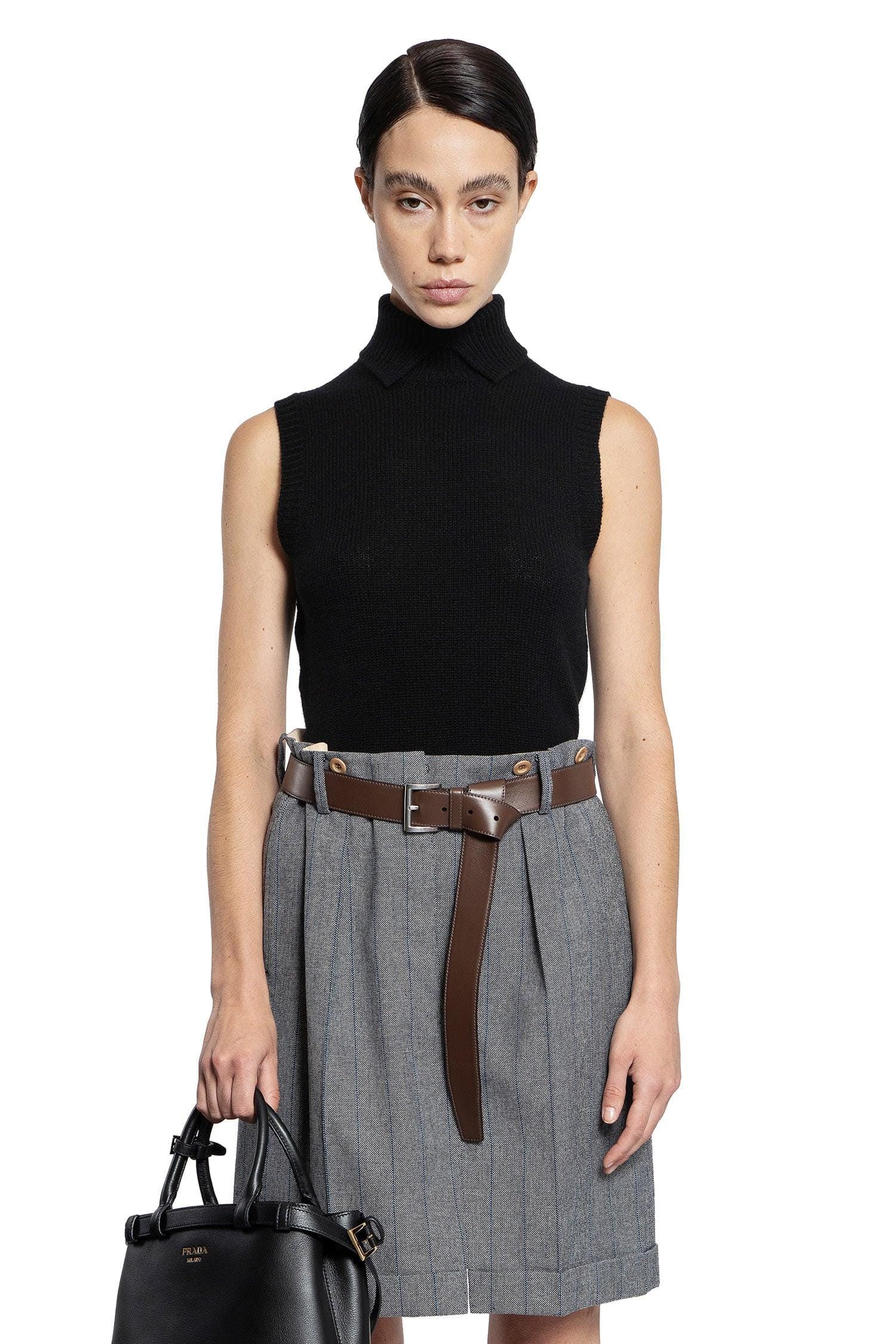 Prada Cashmere turtleneck vest