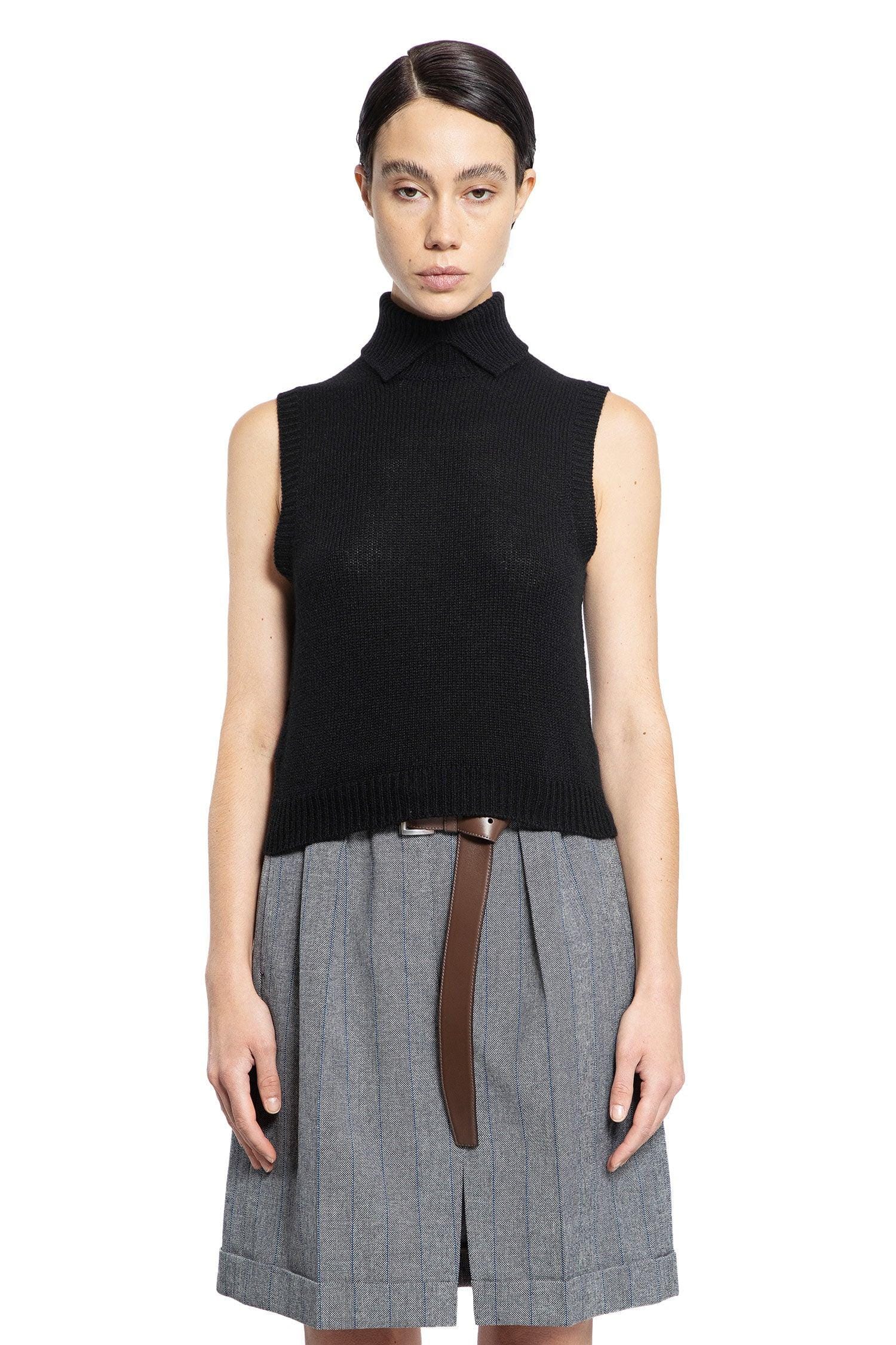 Prada Cashmere turtleneck vest