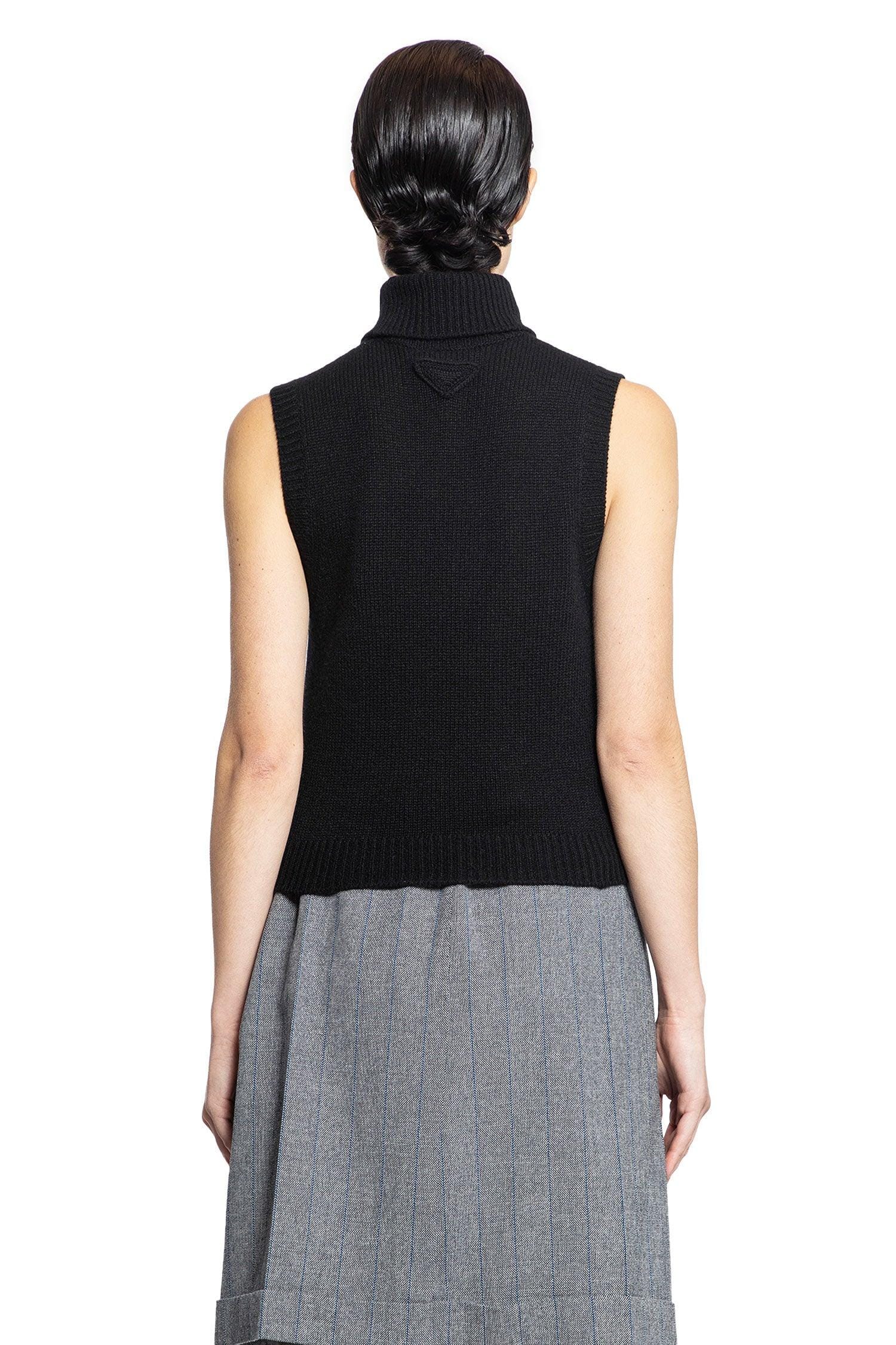 Prada Cashmere turtleneck vest