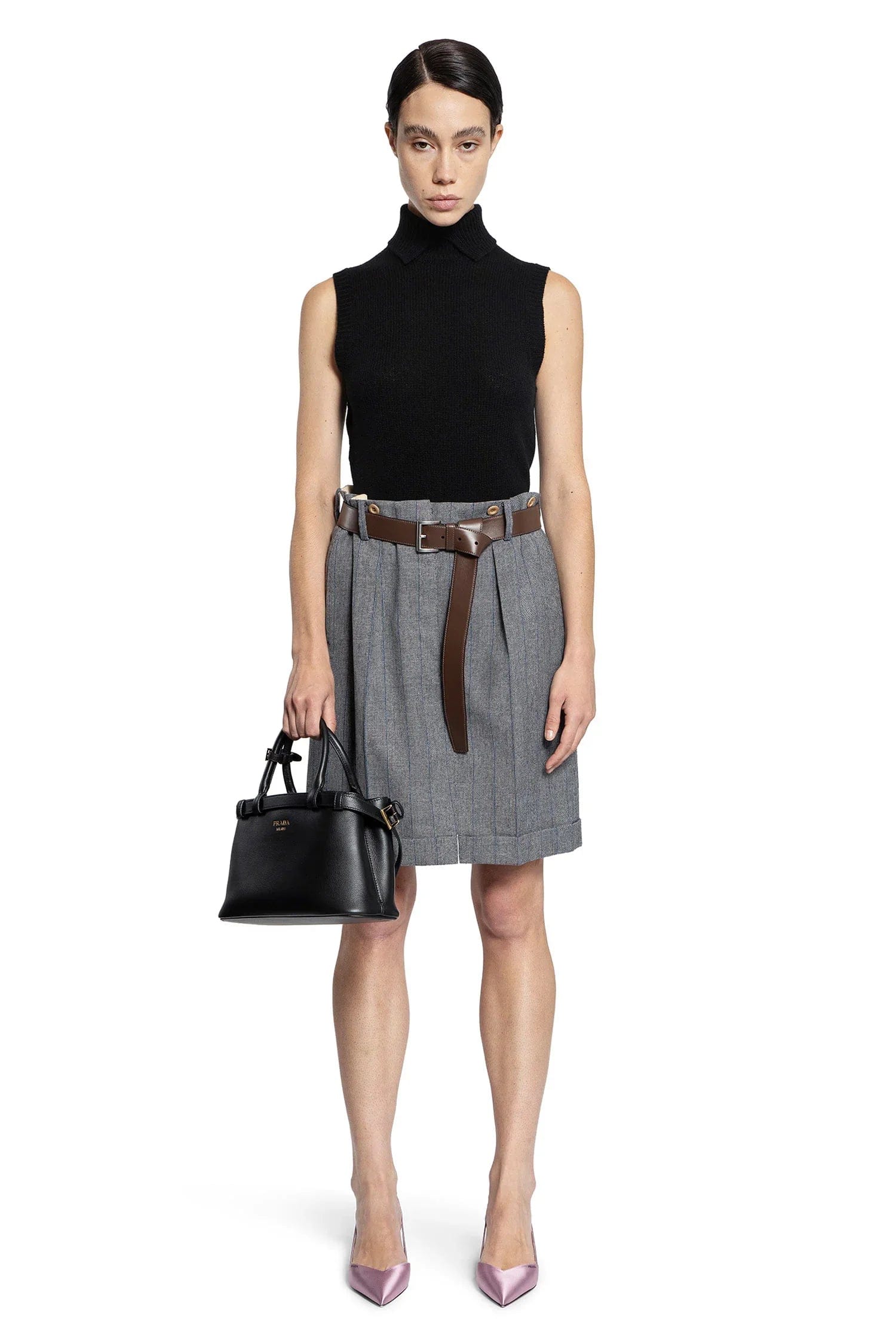 Prada Cashmere turtleneck vest