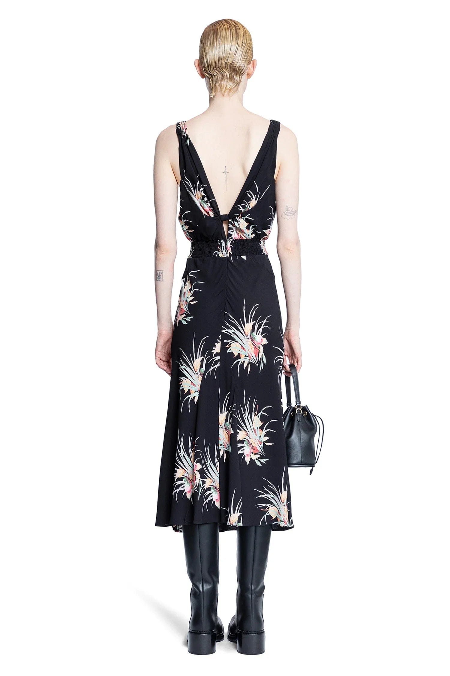 Prada Printed Sablé Dress