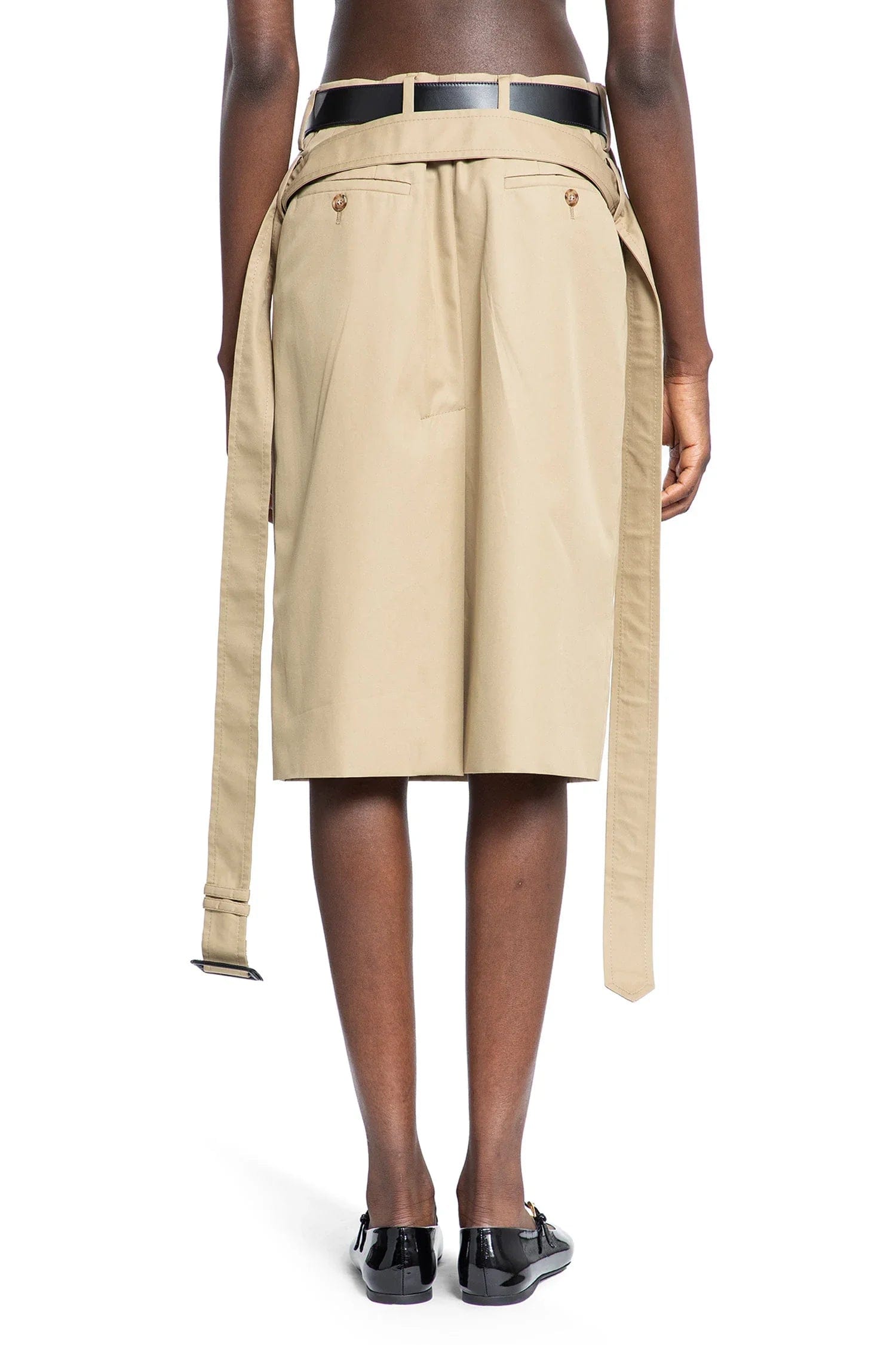Prada Cotton twill skirt