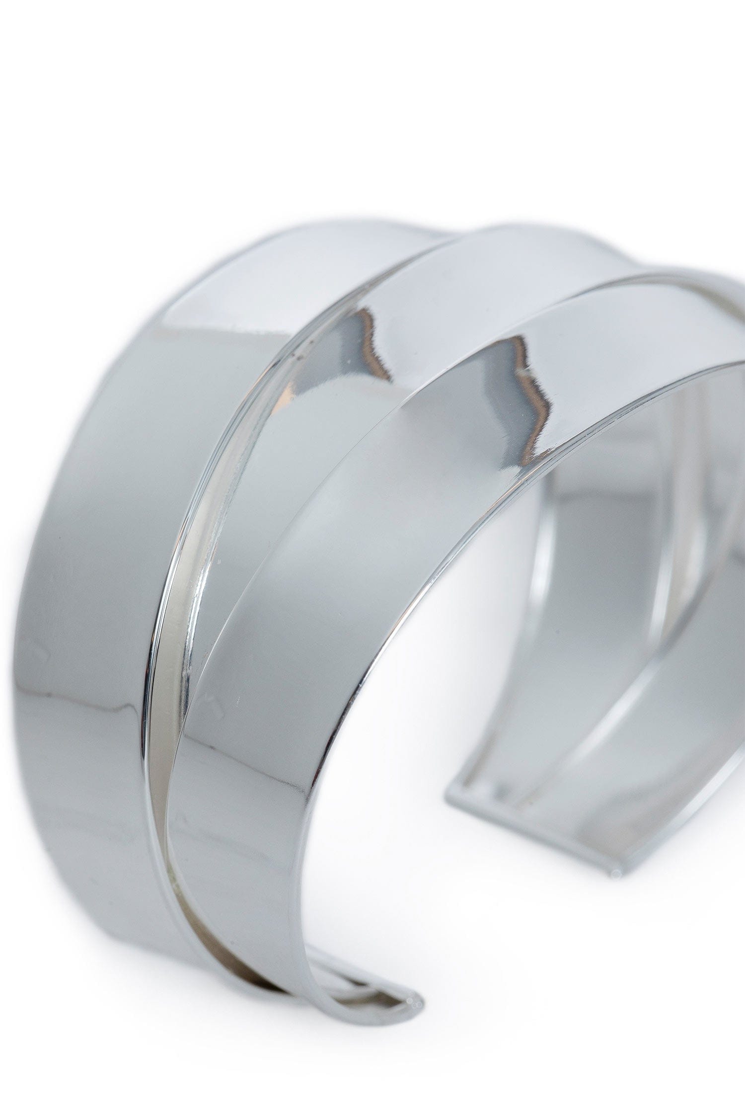 SUOT STUDIO Silver Bracelet 3 Ribbons Small