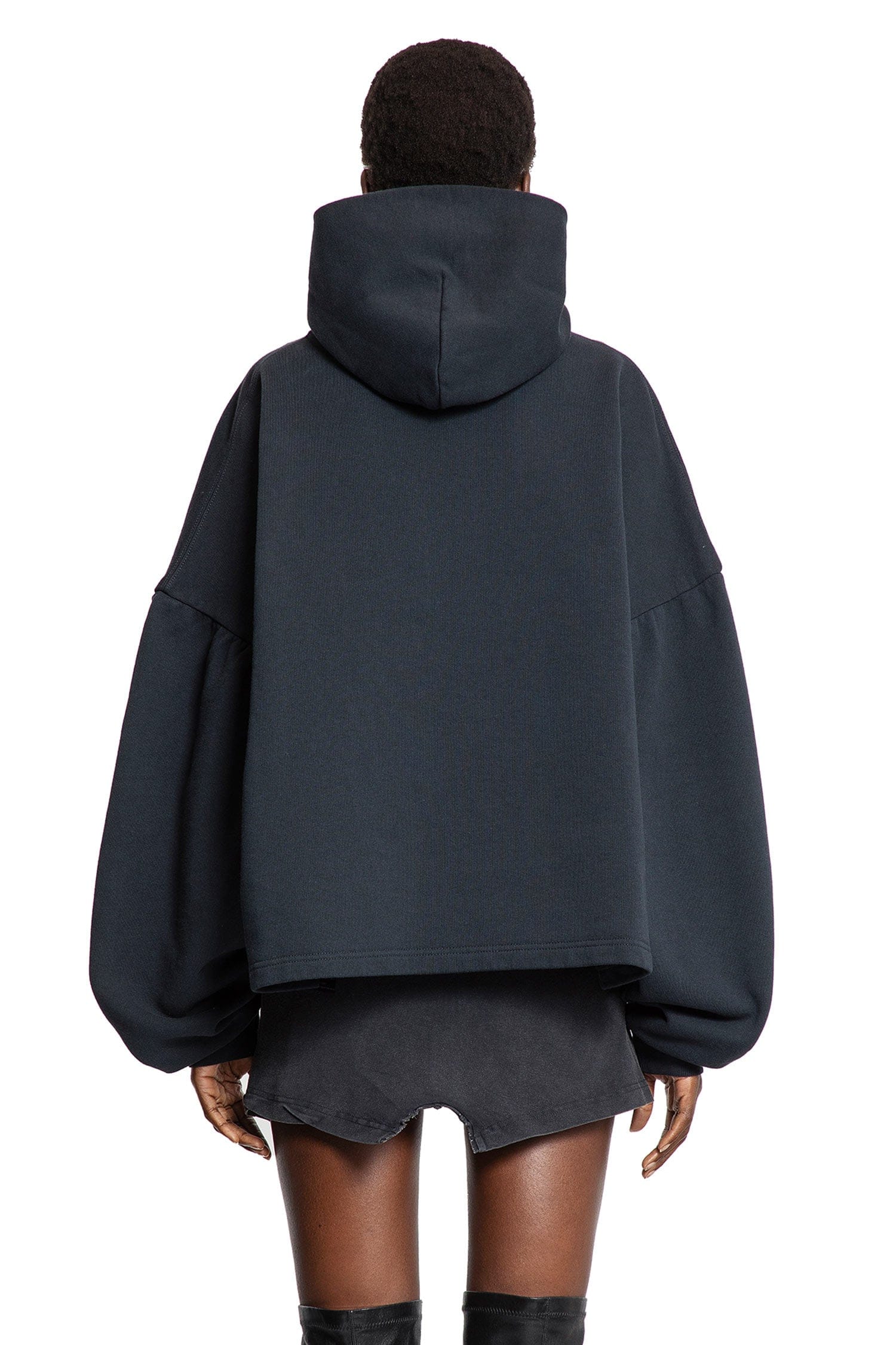 Balenciaga Nano BB Cropped Hoodie