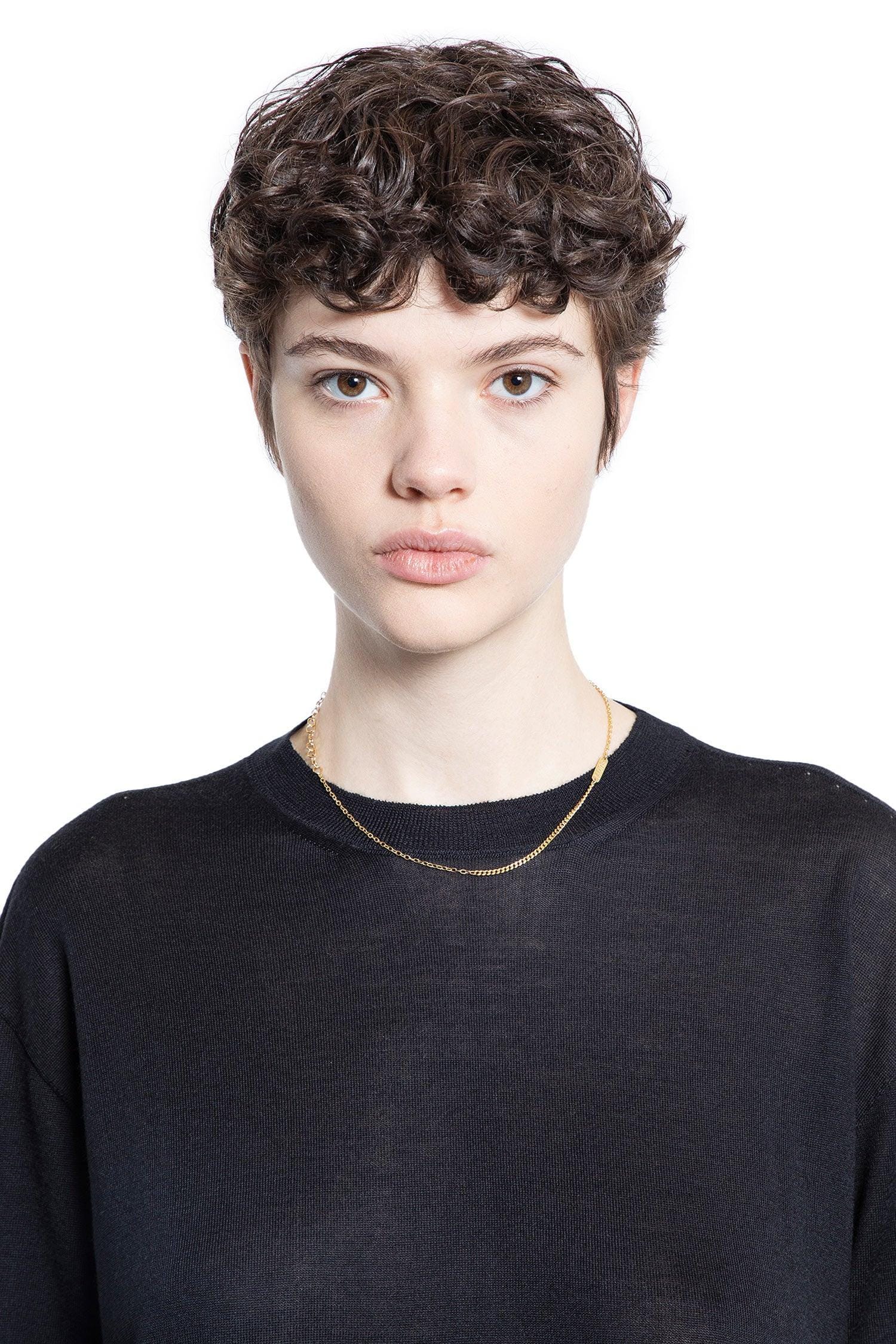 SUOT STUDIO Gold Plated Silver Mix Chains Necklace