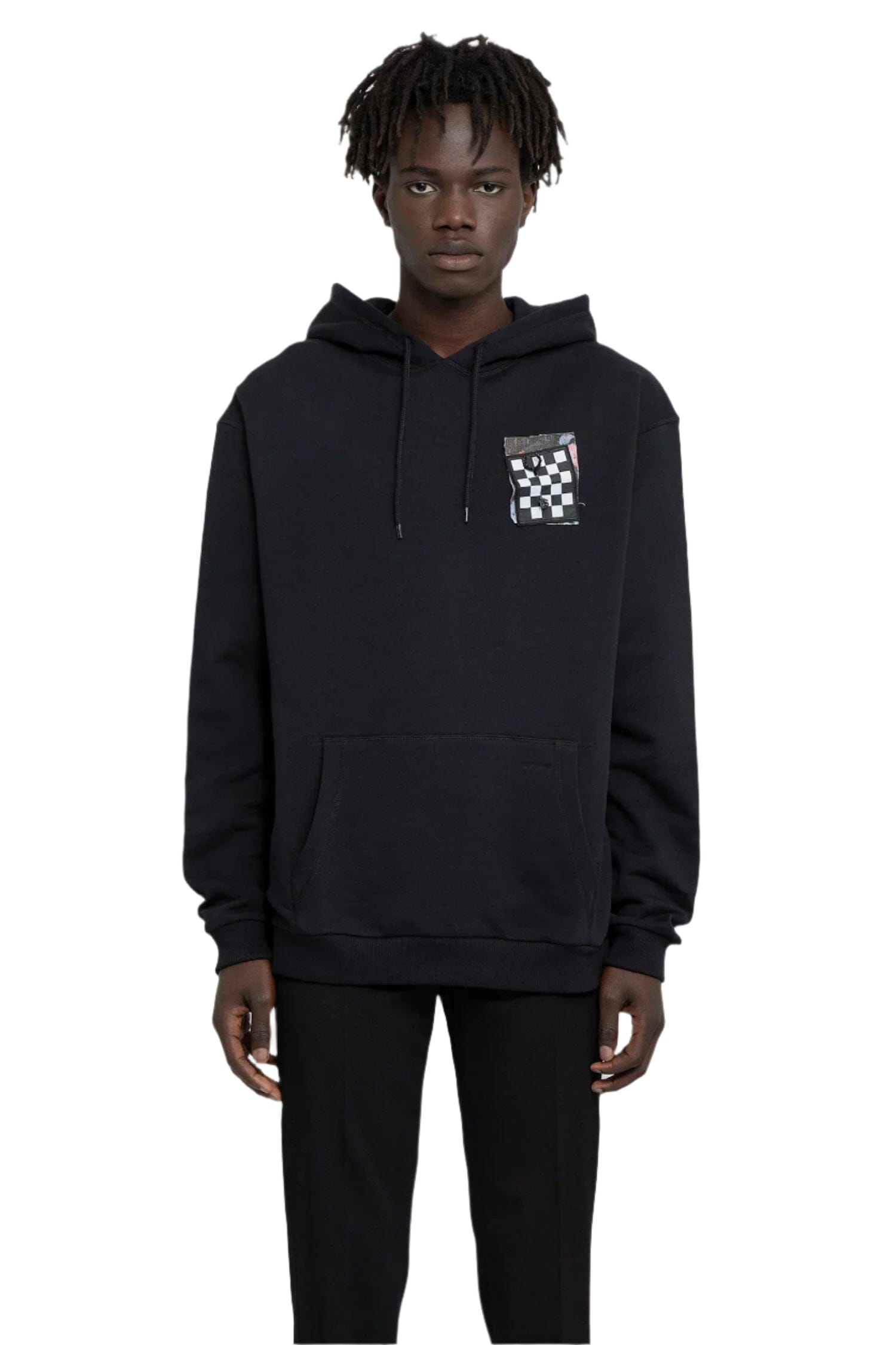 FRED PERRY X RAF SIMONS MAN BLACK SWEATSHIRTS