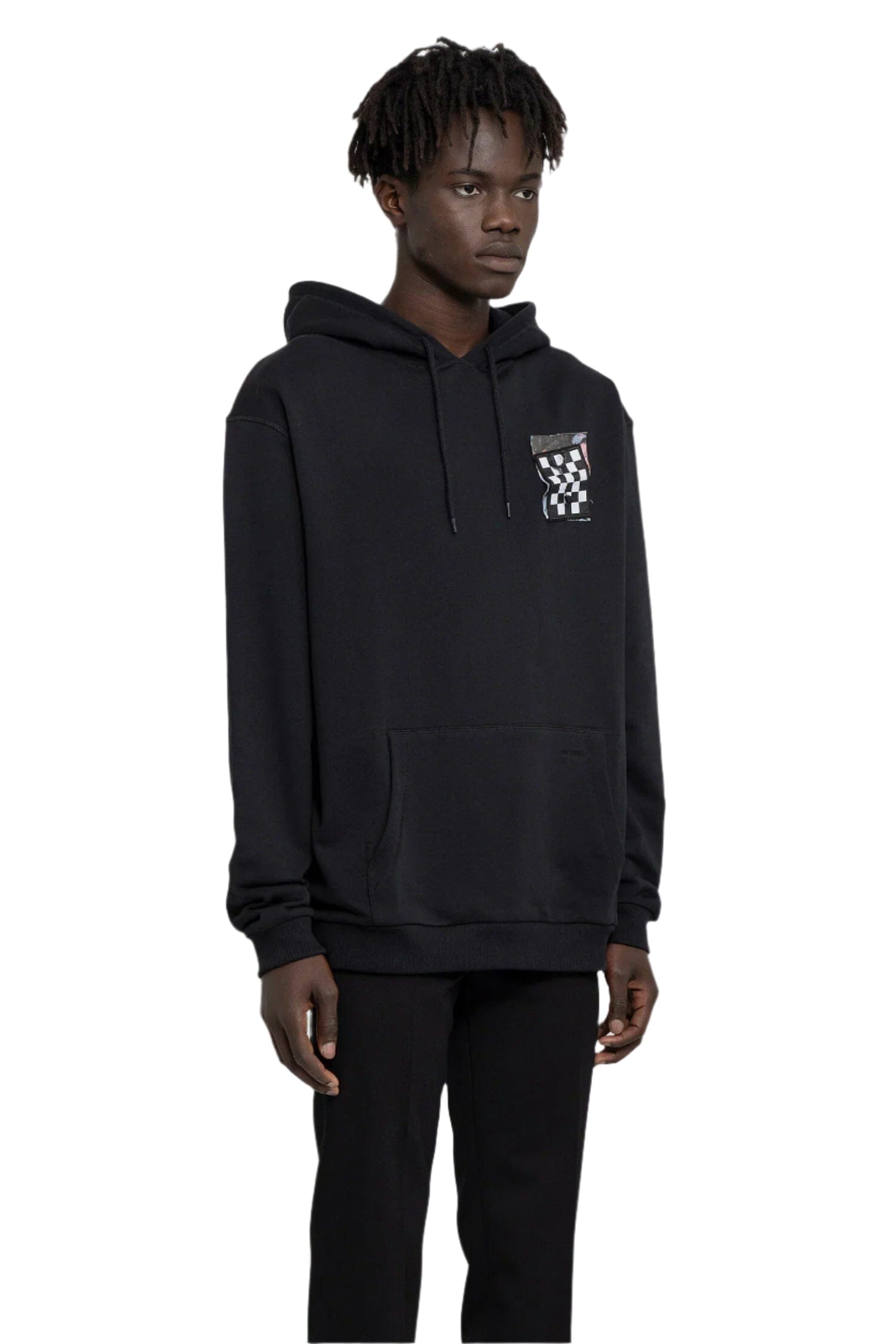 FRED PERRY X RAF SIMONS MAN BLACK SWEATSHIRTS