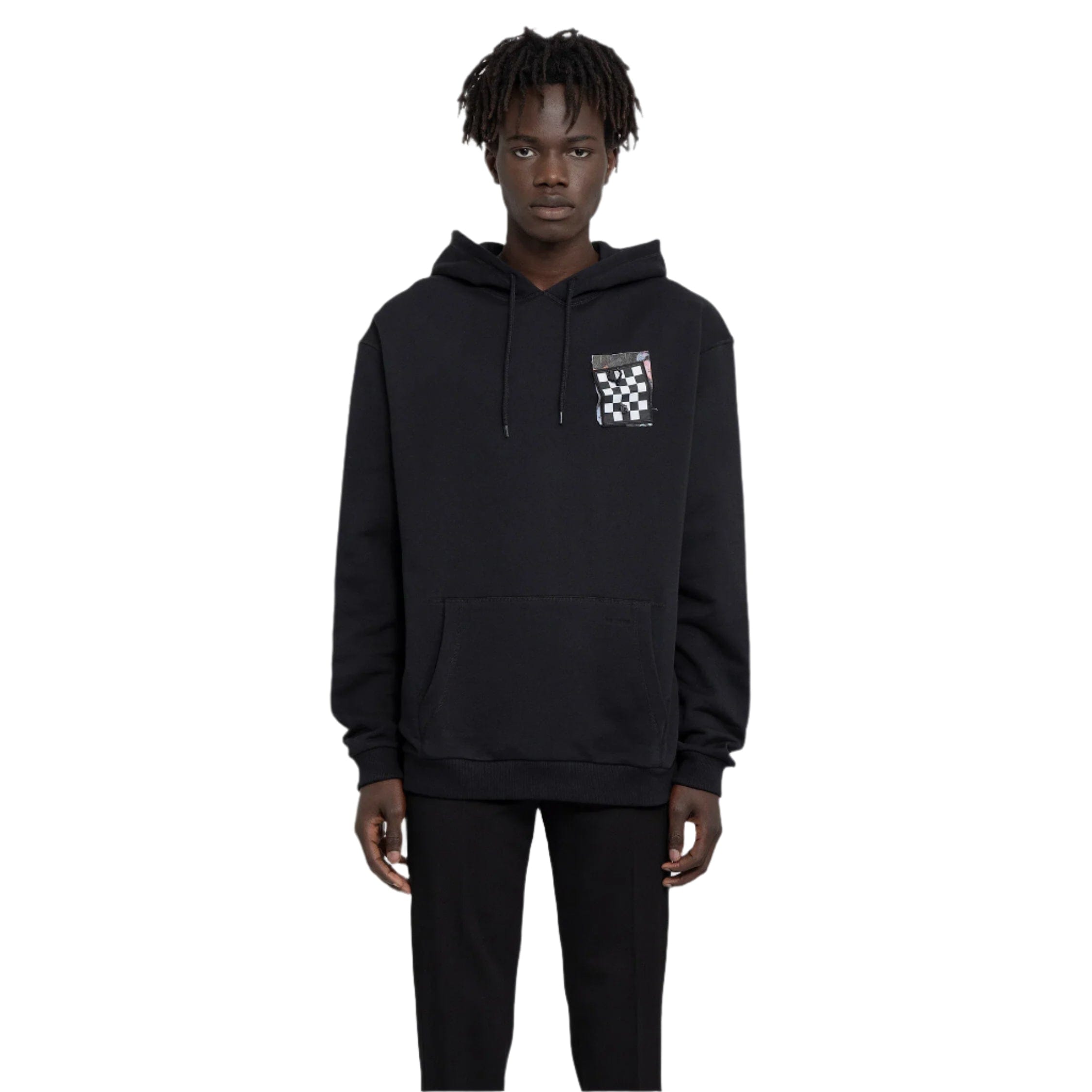 FRED PERRY X RAF SIMONS MAN BLACK SWEATSHIRTS