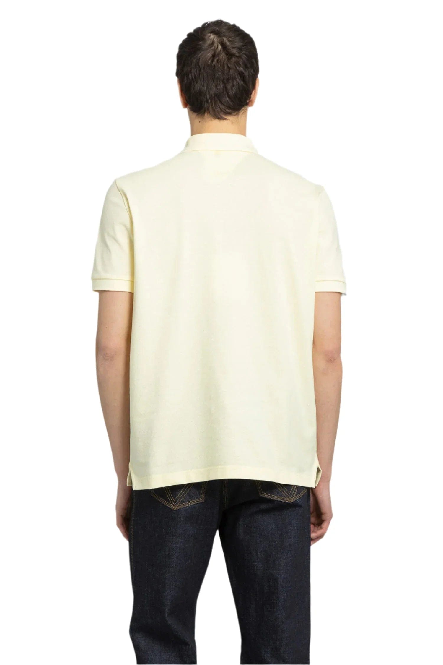 BOTTEGA VENETA MAN YELLOW T-SHIRTS