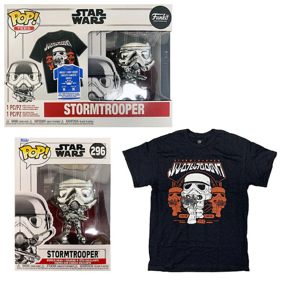 Funko Pop Tees: Star Wars- Stormtrooper (Pop & Tee)