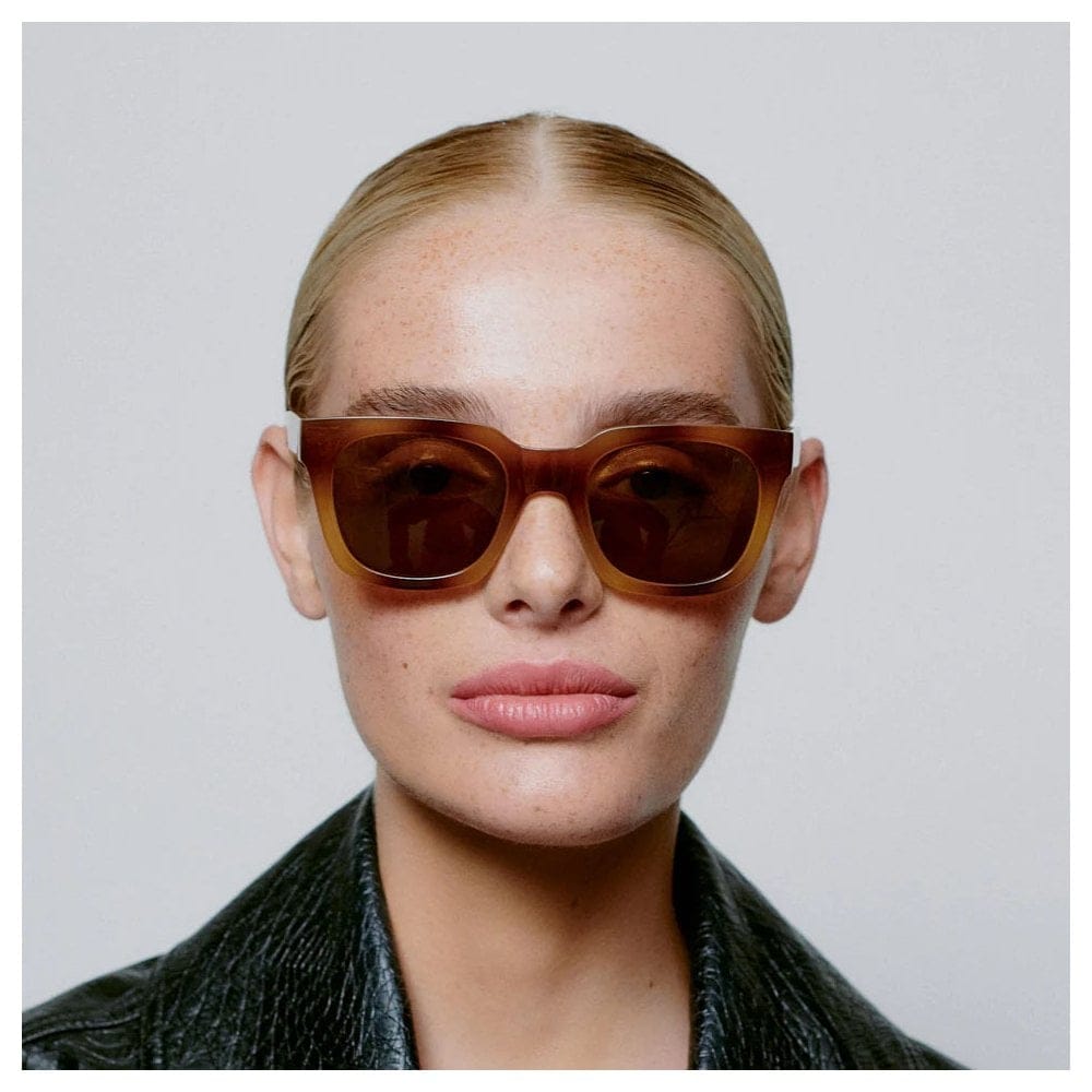 A. Kjaerbede Nancy Sunglasses - Demi Brown