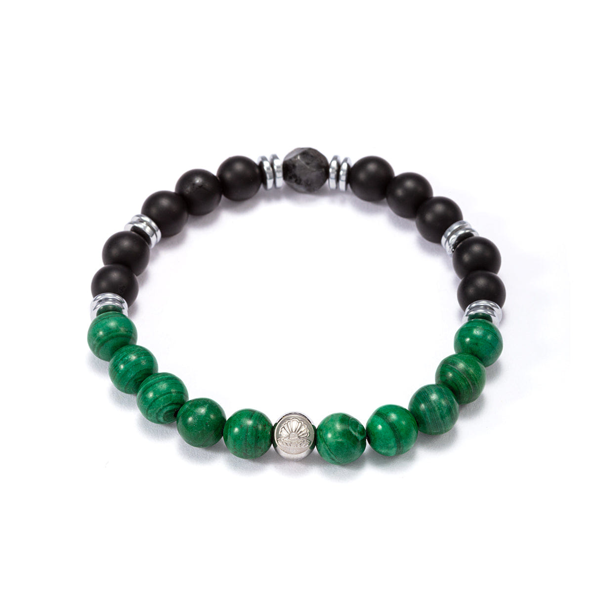 Perle Fini El Bead Multi Bracelet Green