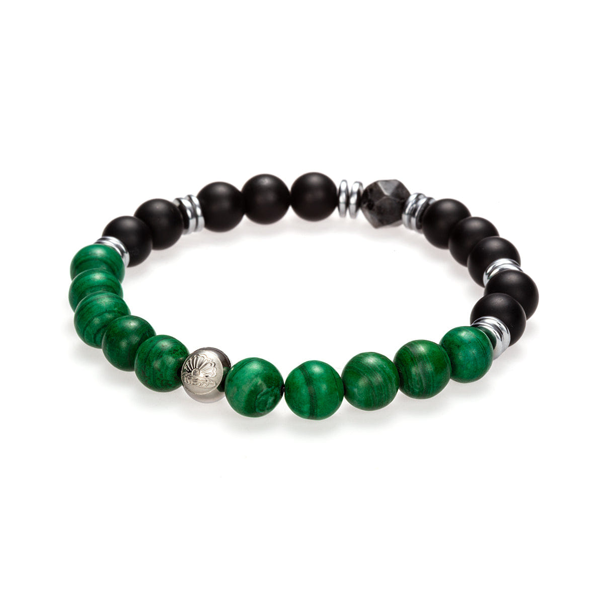 Perle Fini El Bead Multi Bracelet Green