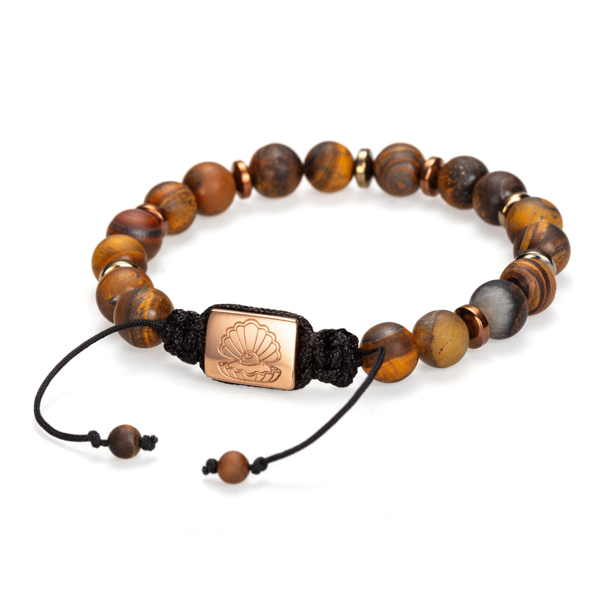 Perle Fini Bead Bracelet Brown