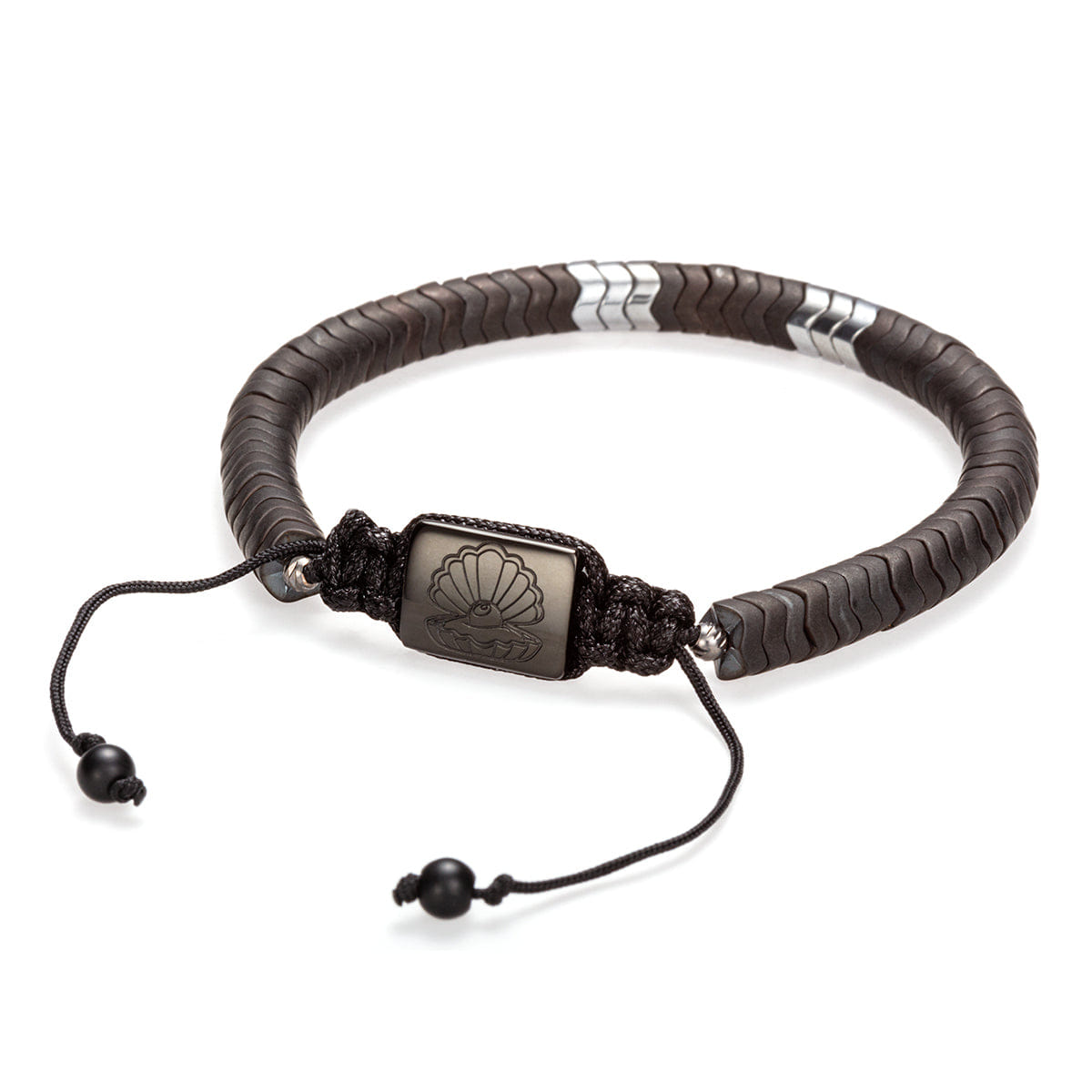 Perle Fini Flaweave Bracelet Black