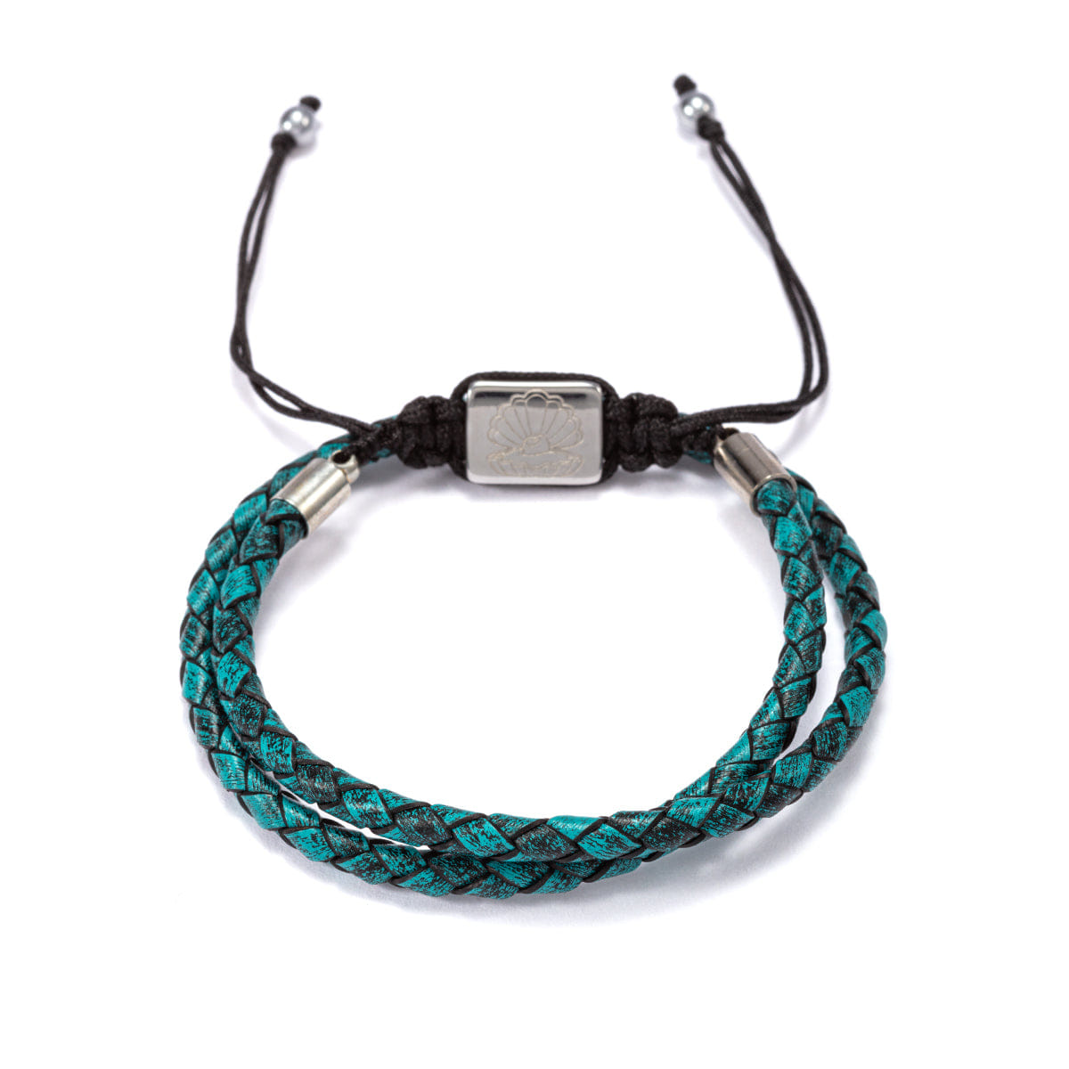 Perle Fini Oleath Wrap Bracelet Turquoise