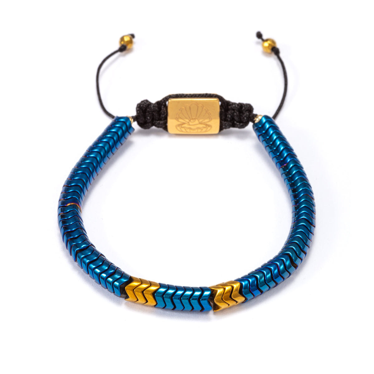 Perle Fini Flaweave Bracelet Blue