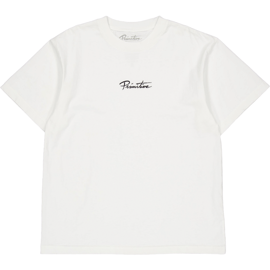 Primitive Skateboarding Mini Nuevo Wh Tee White