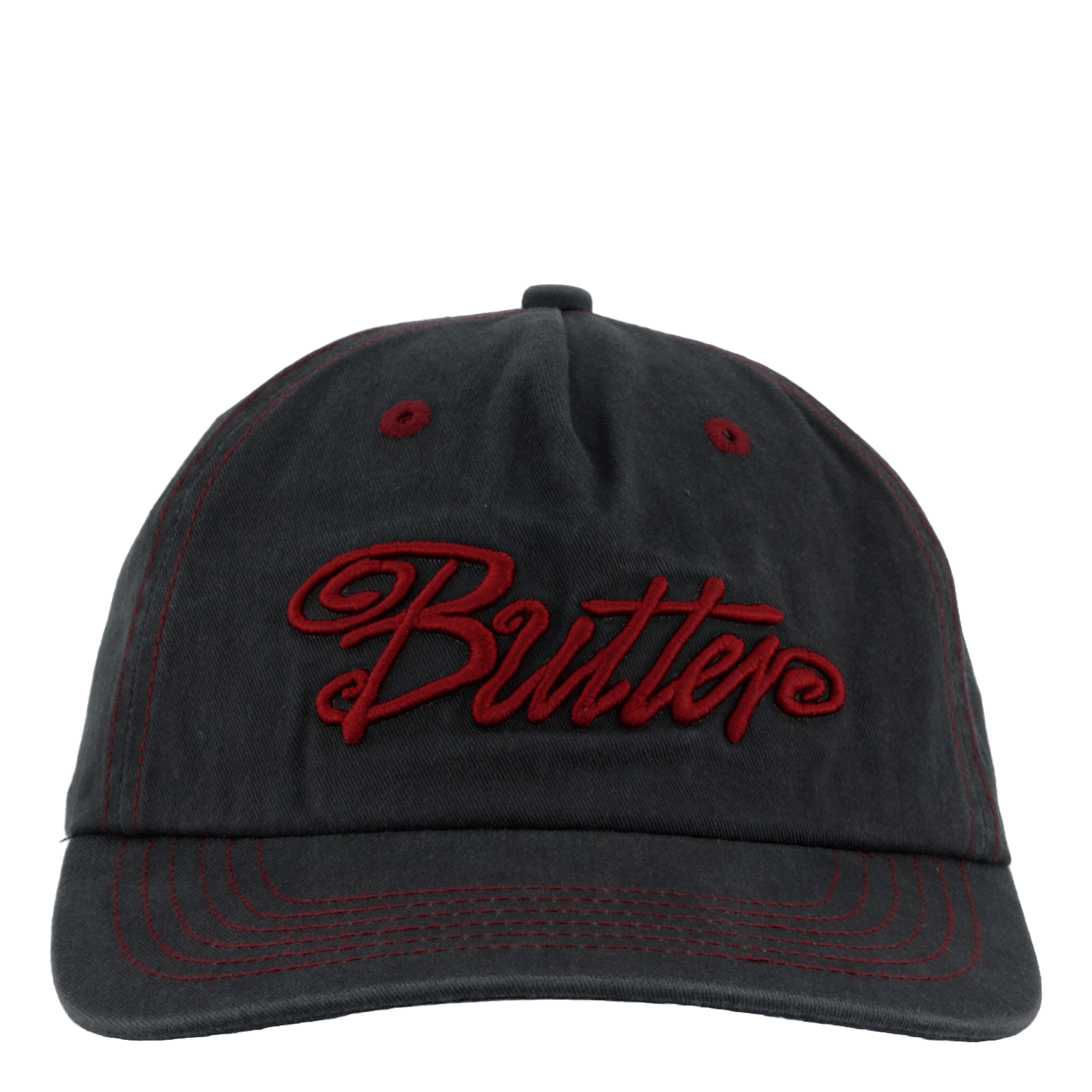 Butter Goods Jive Snapback Cap Black