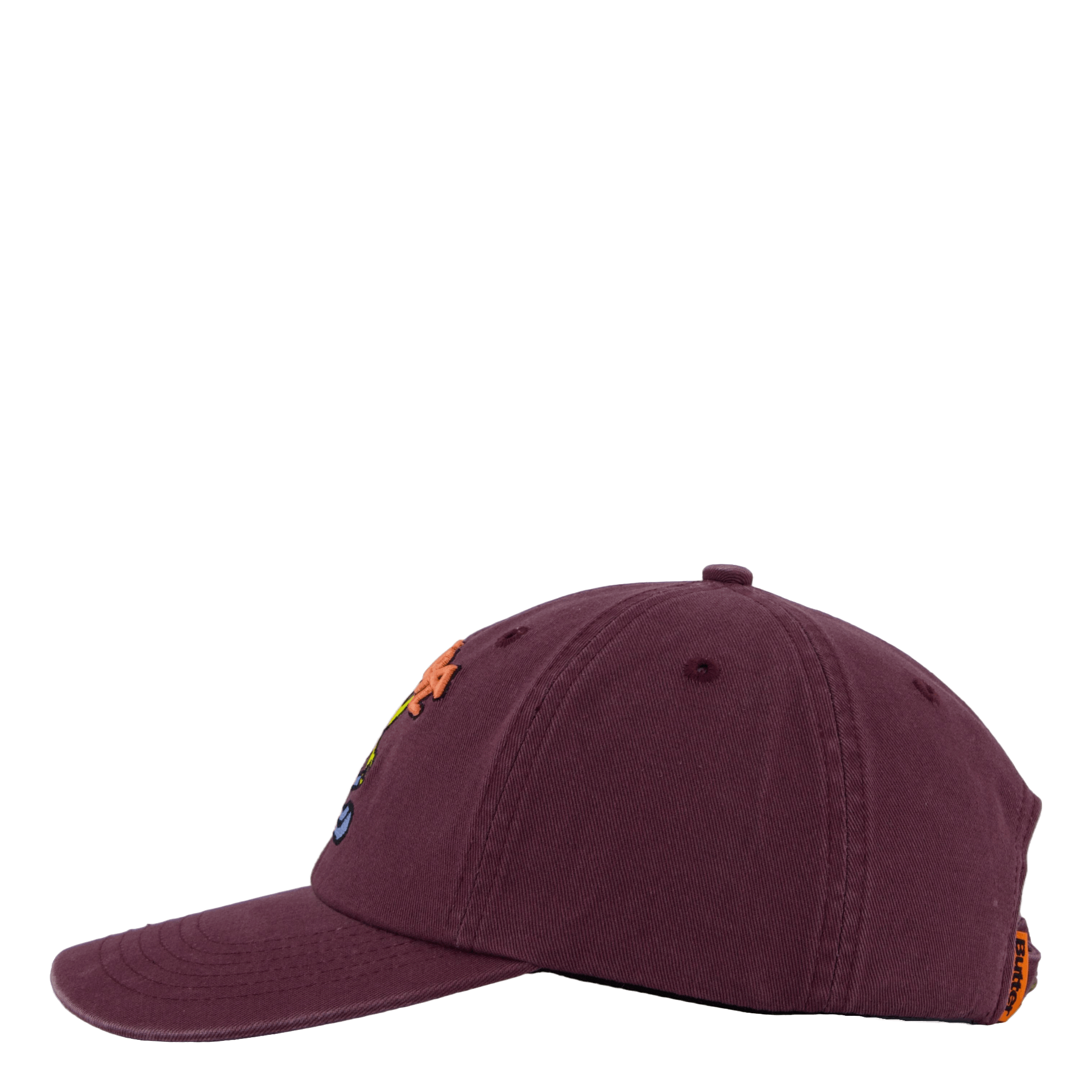 Butter Goods Bear 6 Panel Cap Wine