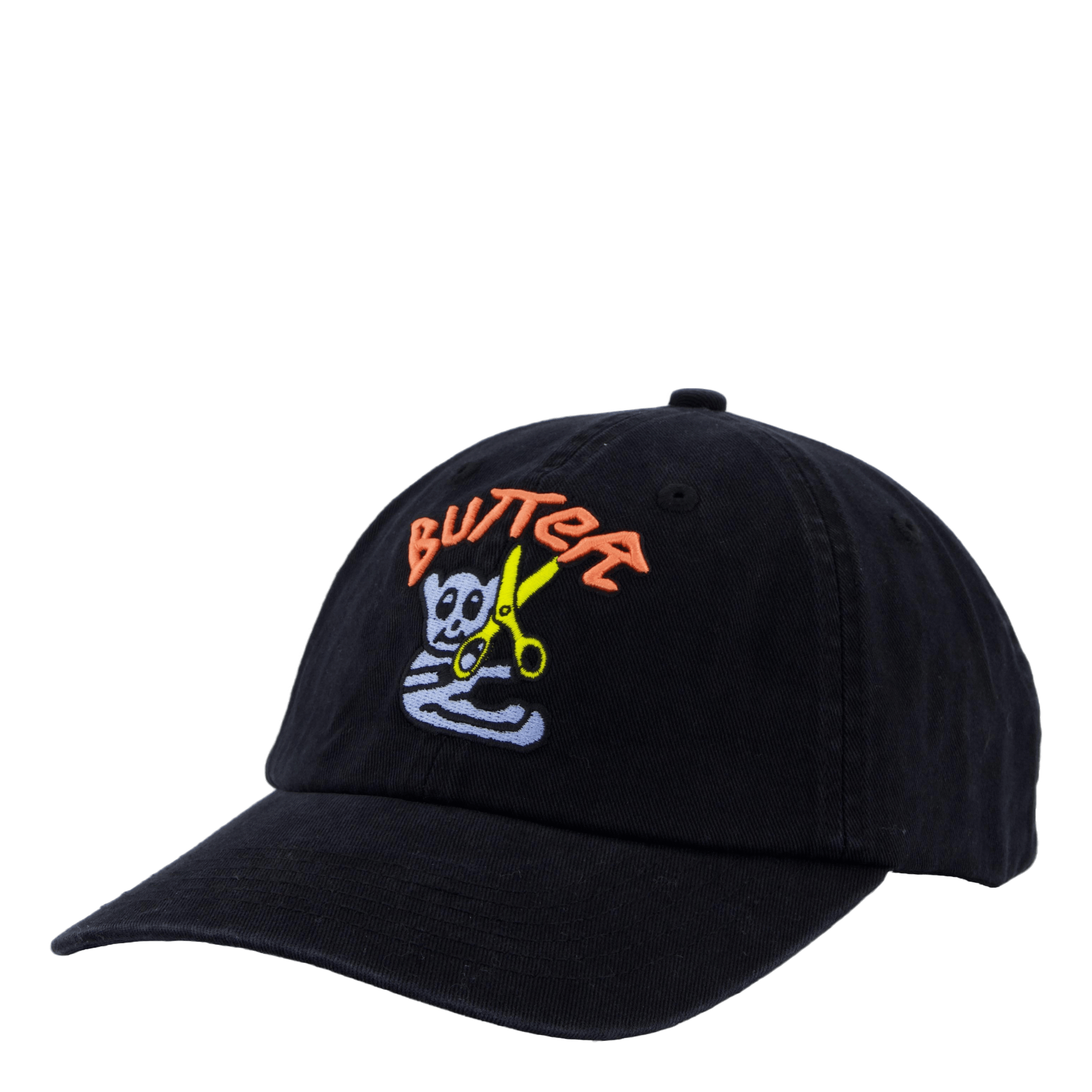 Butter Goods Bear 6 Panel Cap Black
