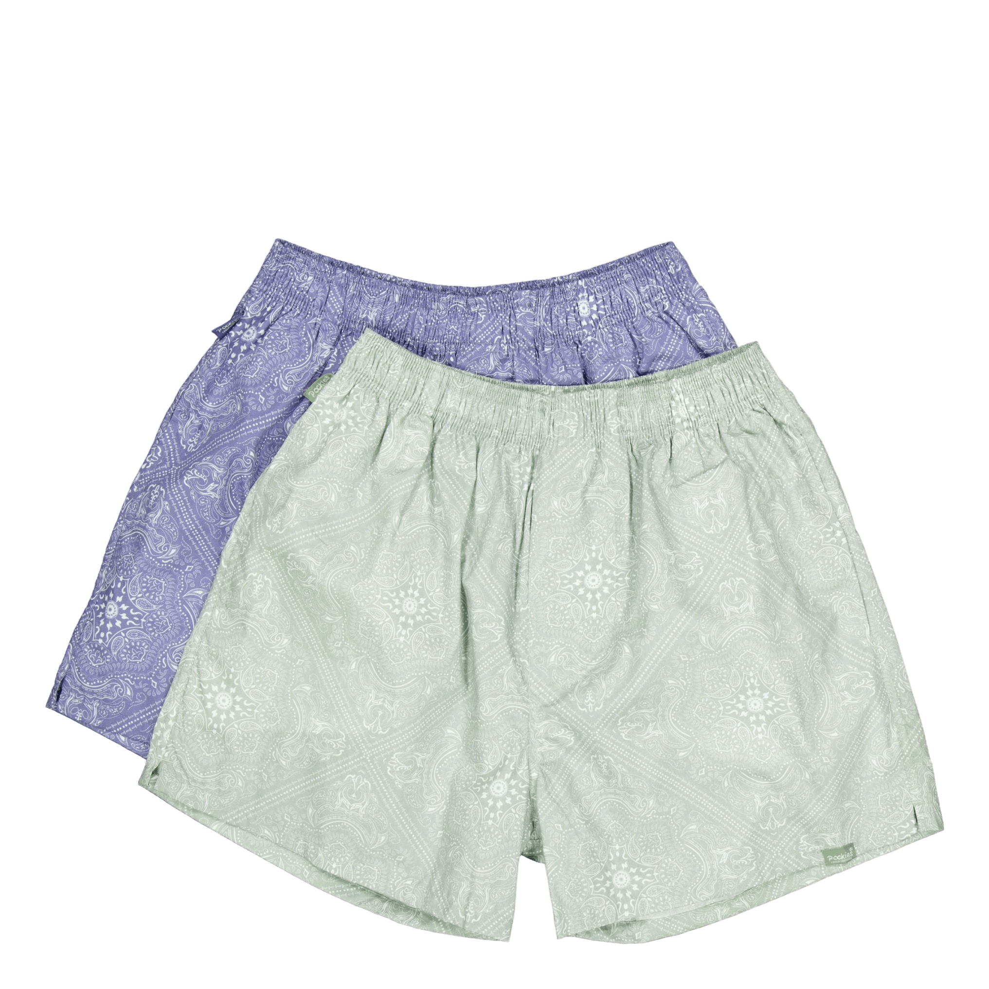 Pockies 2-pack - Paisley Boxers Purple