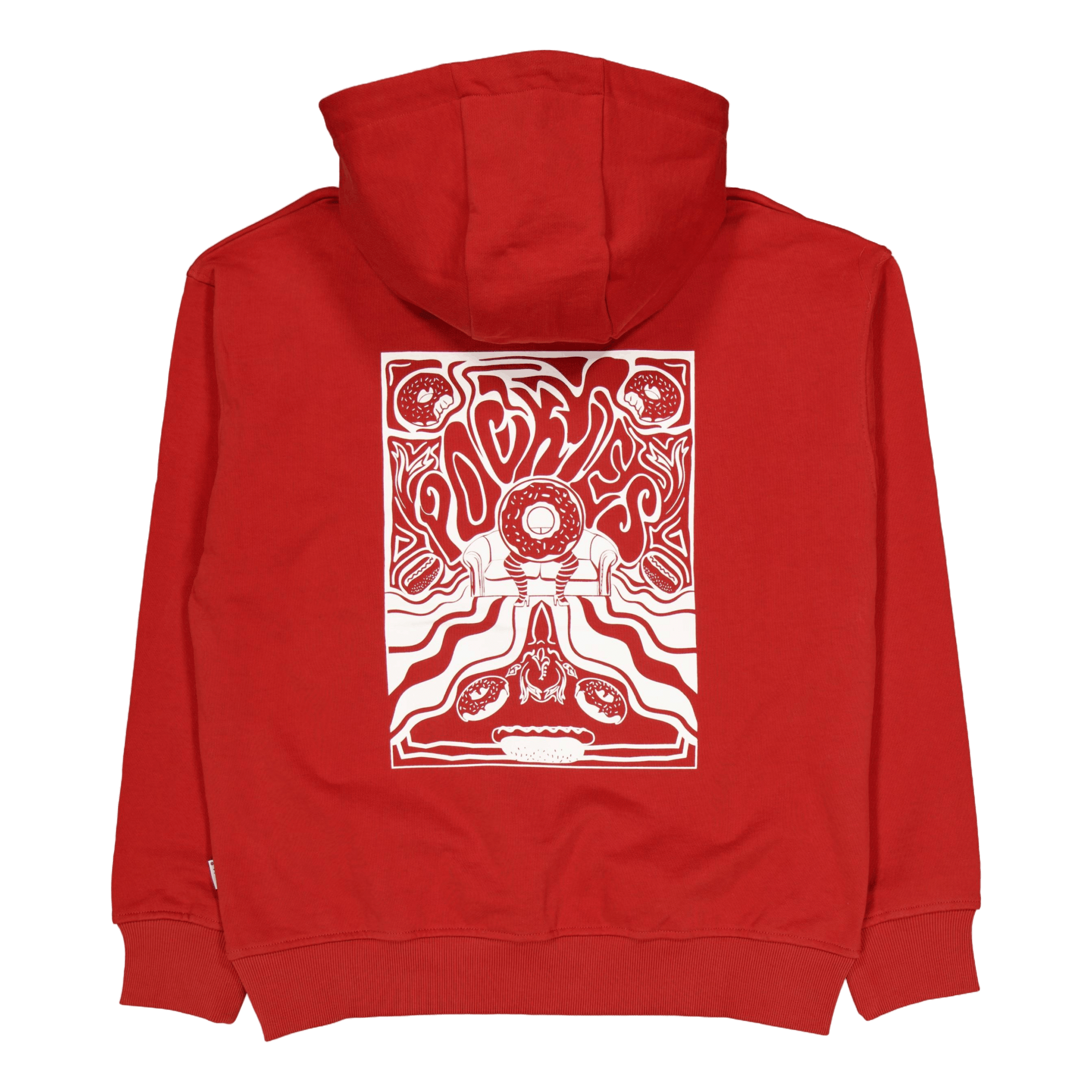 Pockies Delirious Hoodie Brick Red